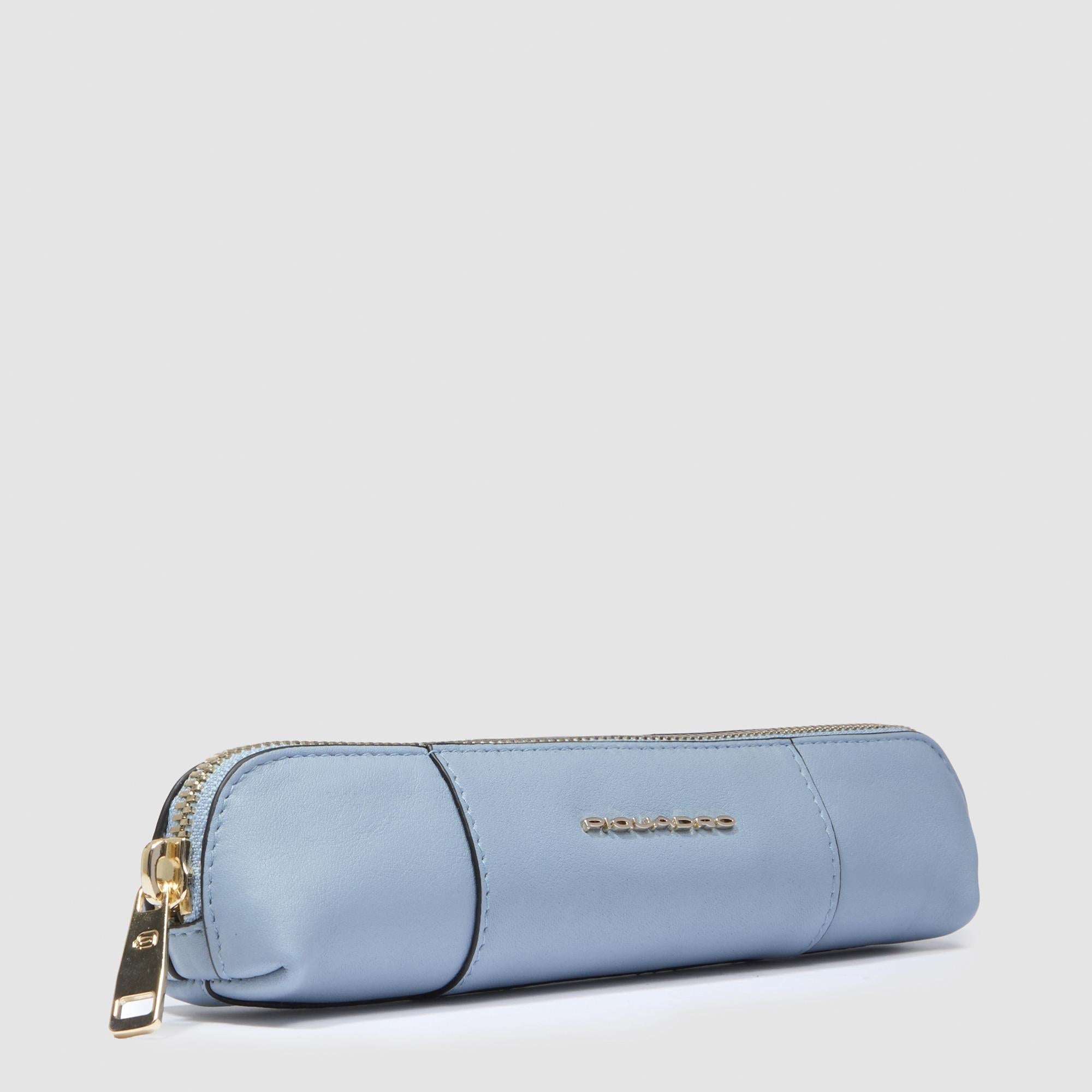 Astuccio portapenne in pelle piccolo - 2