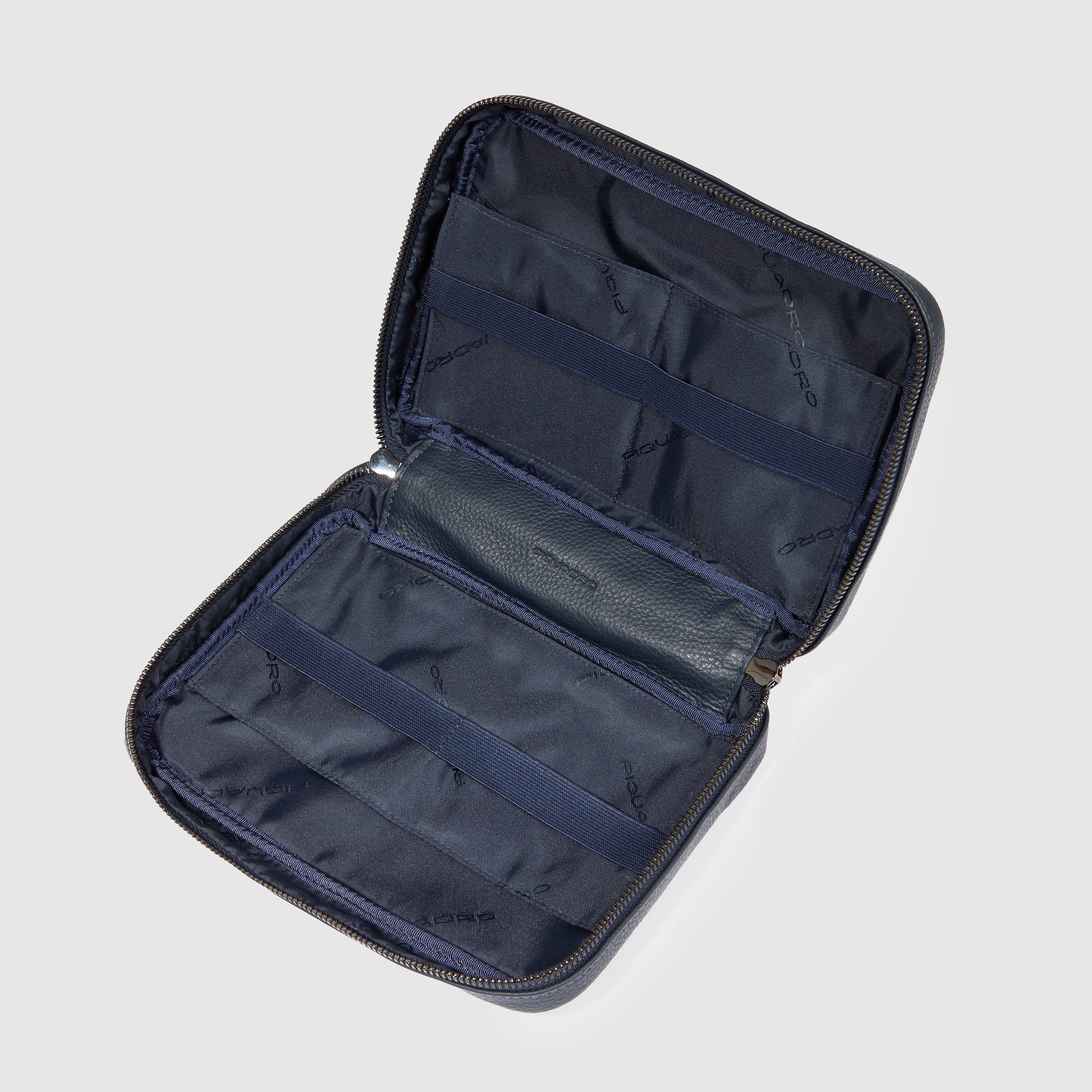 Leather travel cord organizer pouch - 3