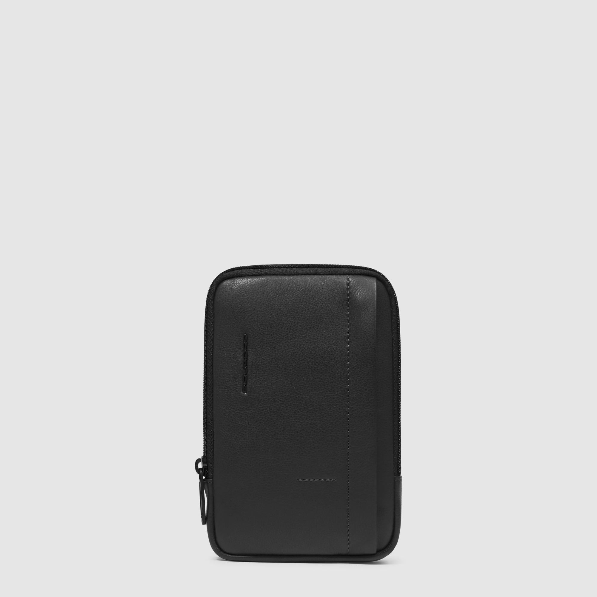 Leather neck phone case - 1