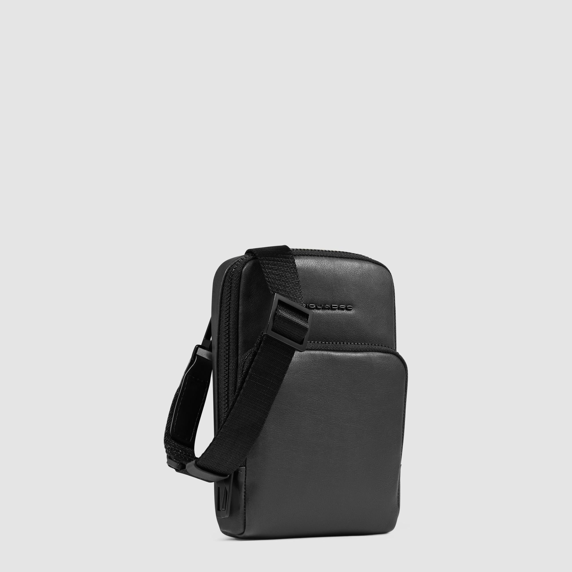 Leather neck phone case