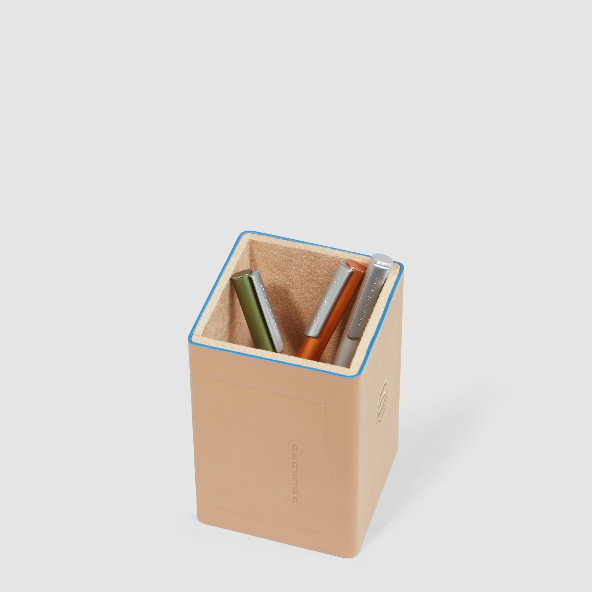 Leather pen holder - 4