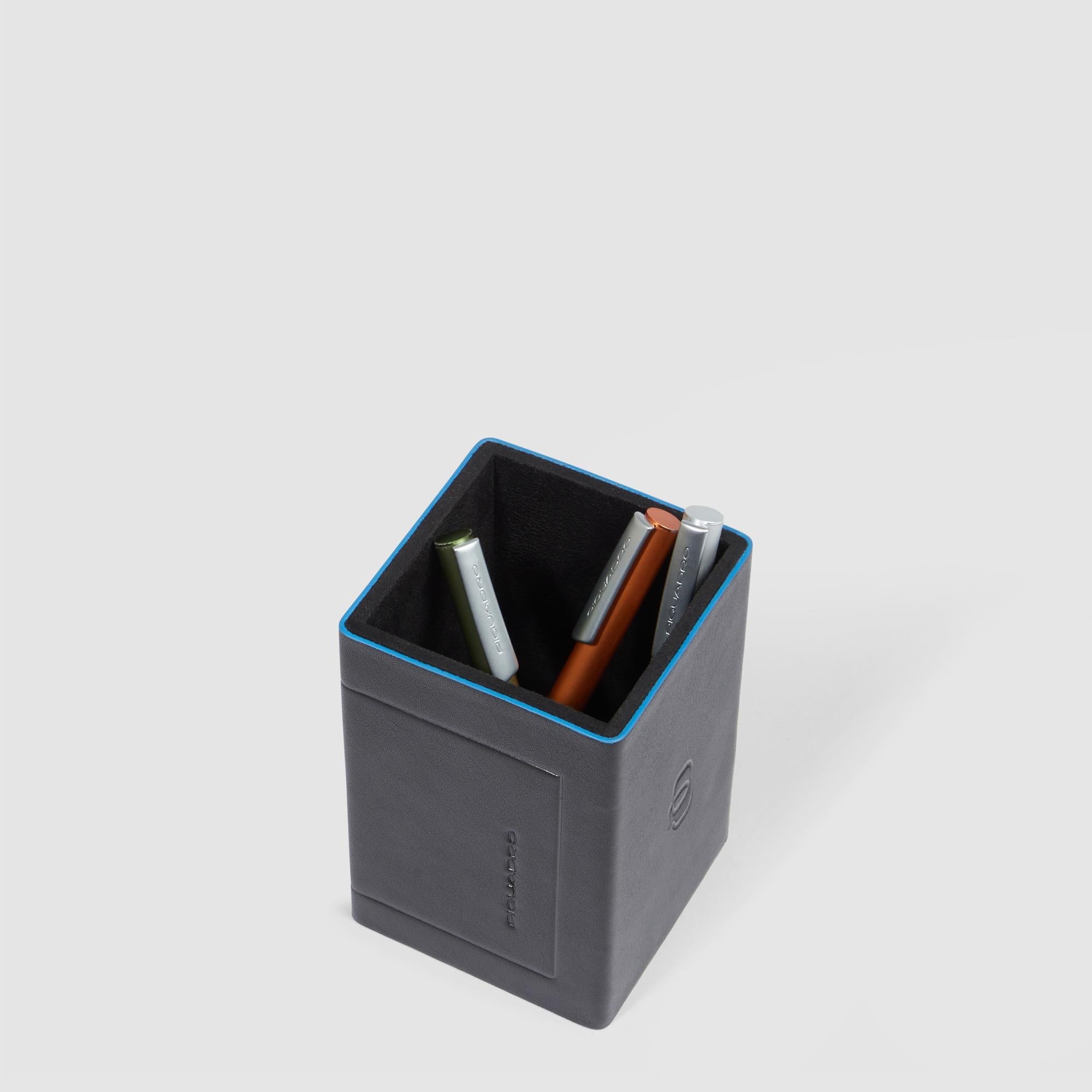 Leather pen holder - 4