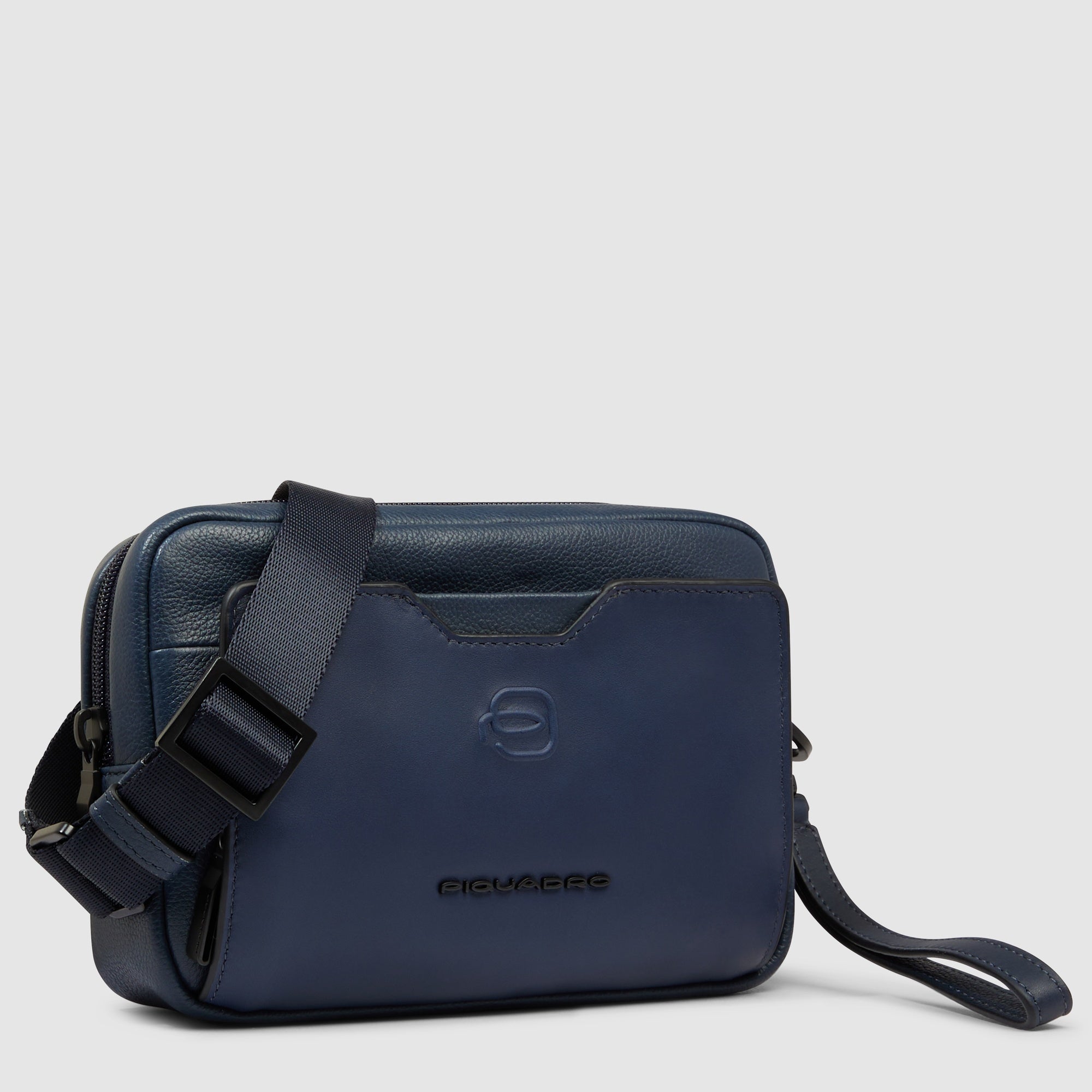 Men's clutch with removable shoulder strap