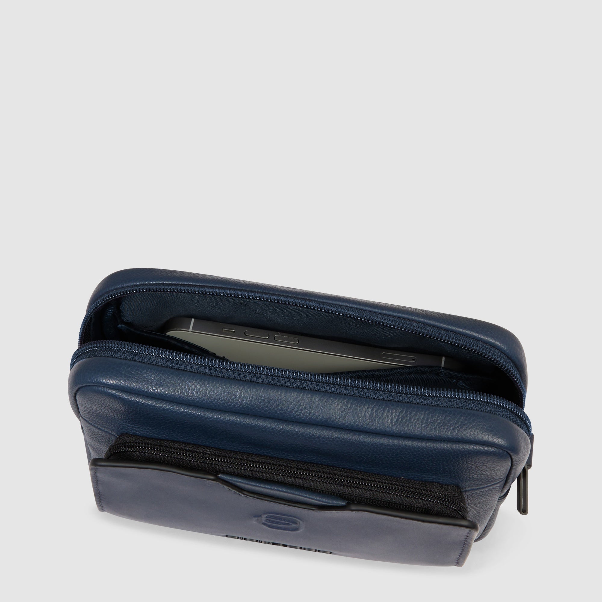 Men's clutch with removable shoulder strap - 4