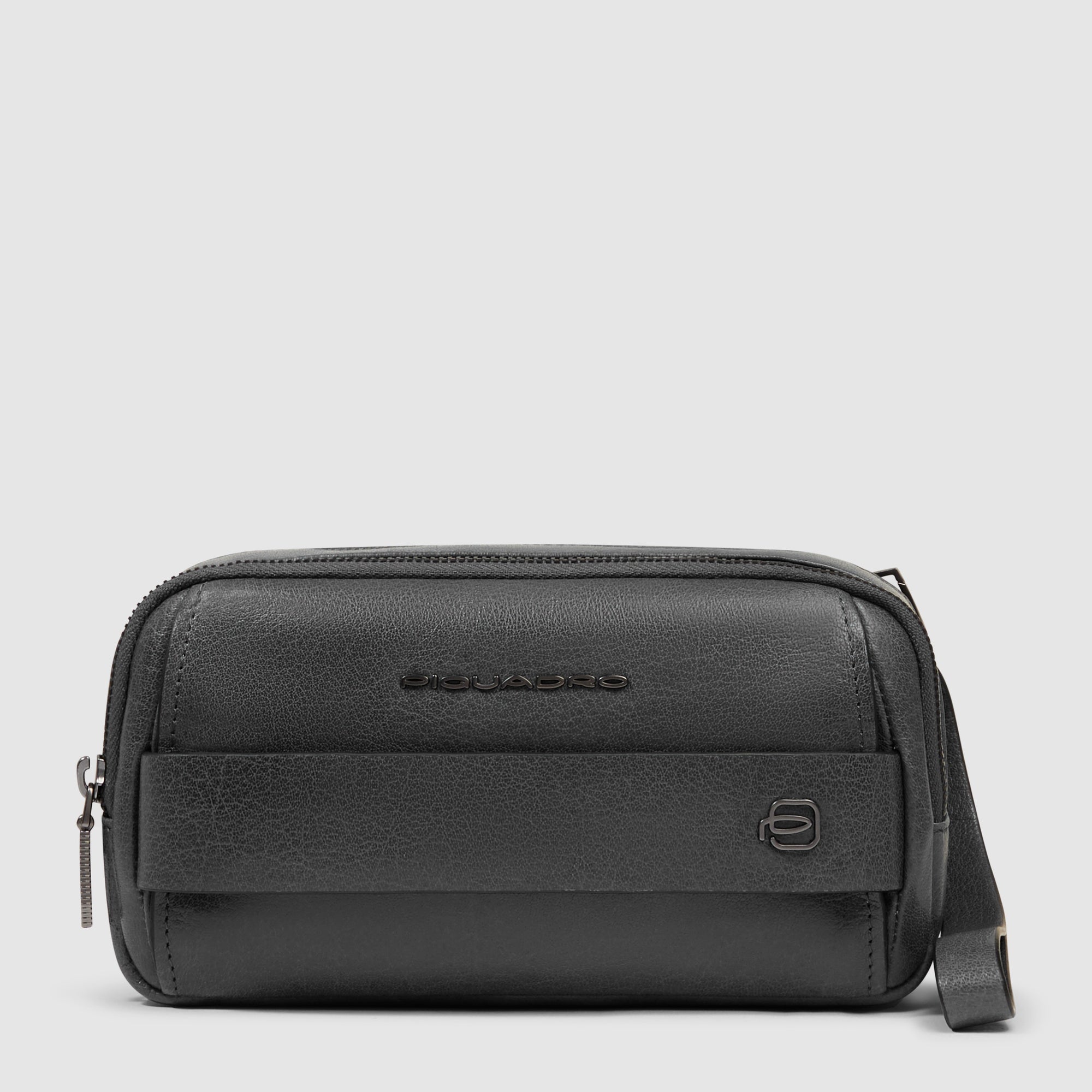 Leather wristlet - 1