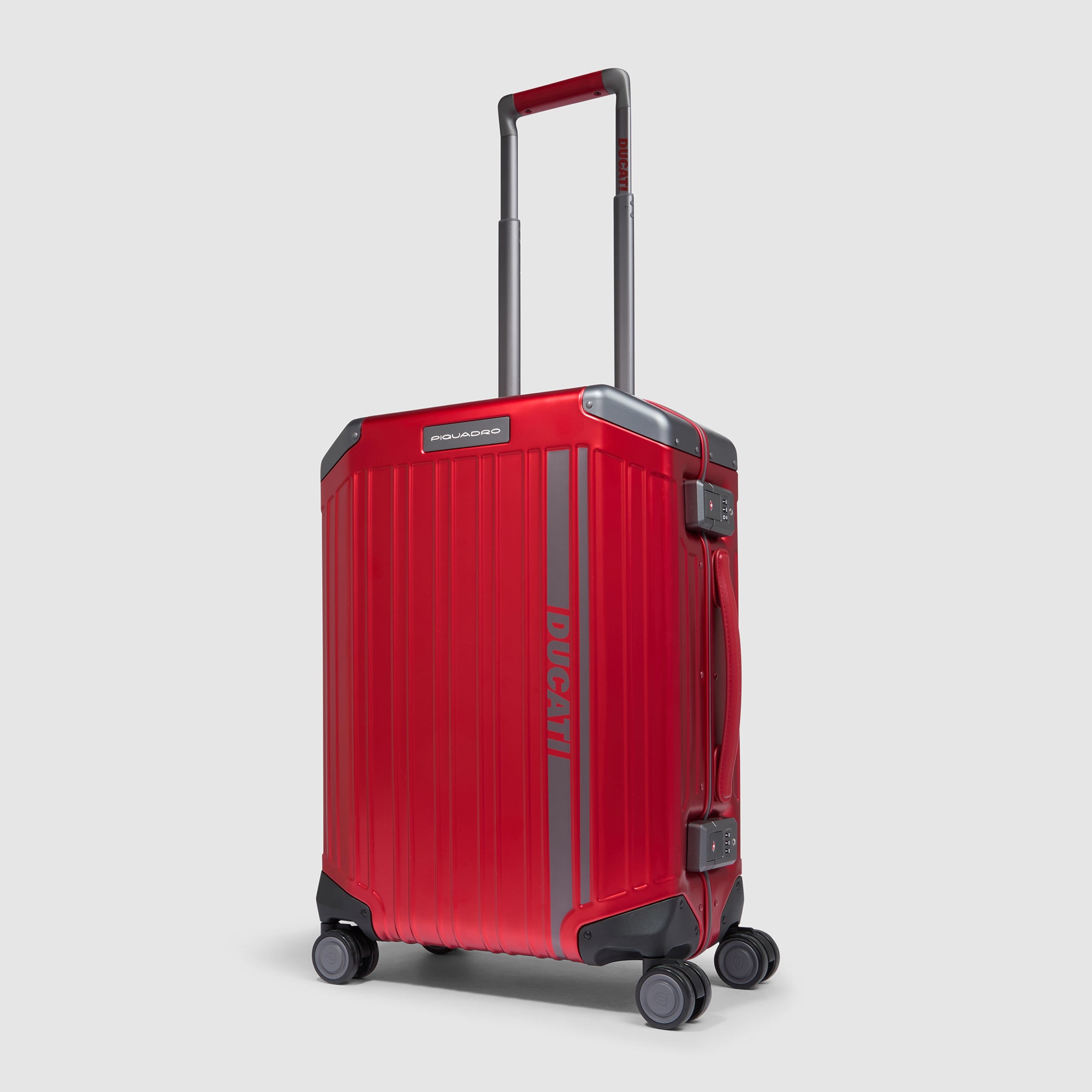 4 wheel cabin suitcase "Piquadro x Ducati"
