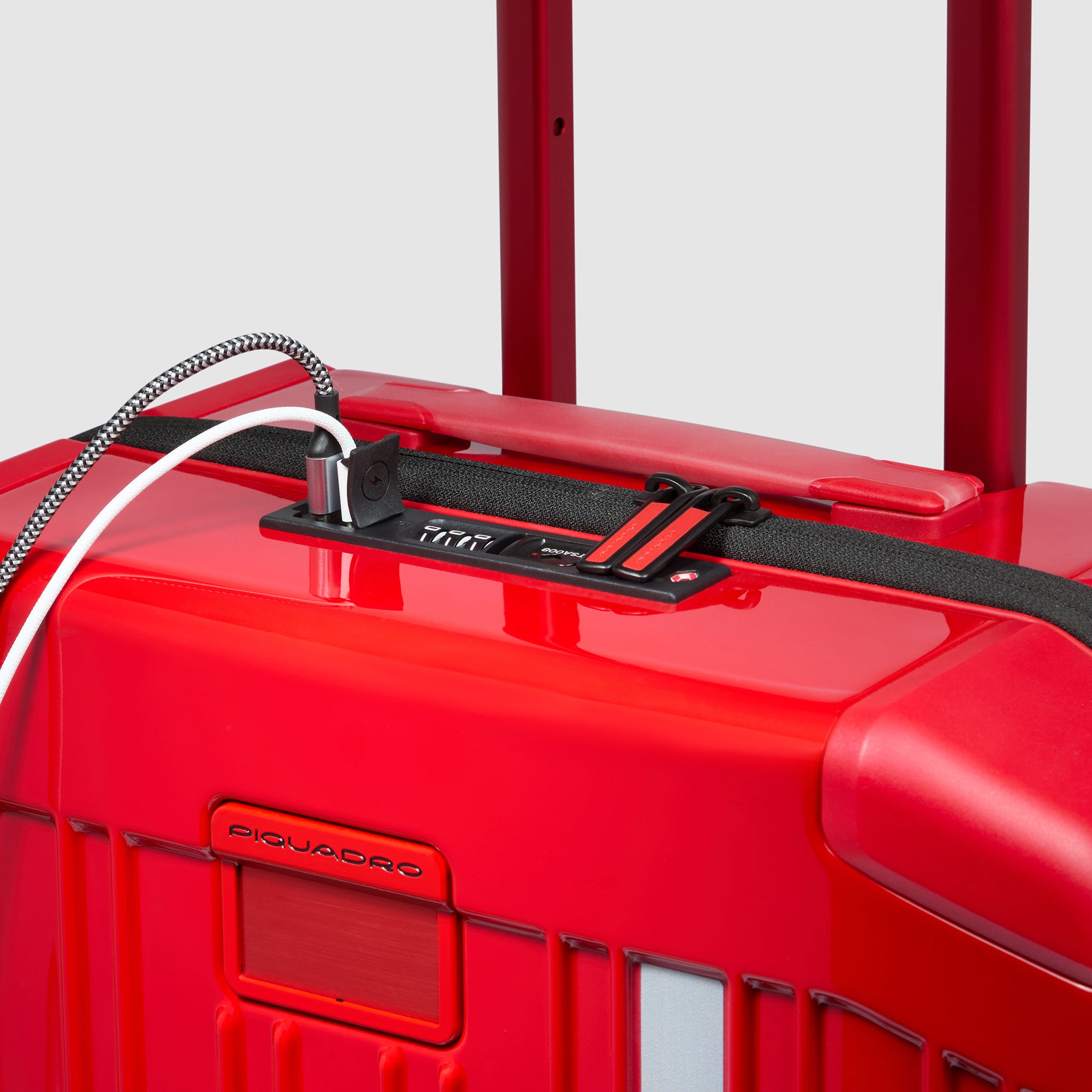 4 wheel cabin suitcase "Piquadro x Ducati" - 5