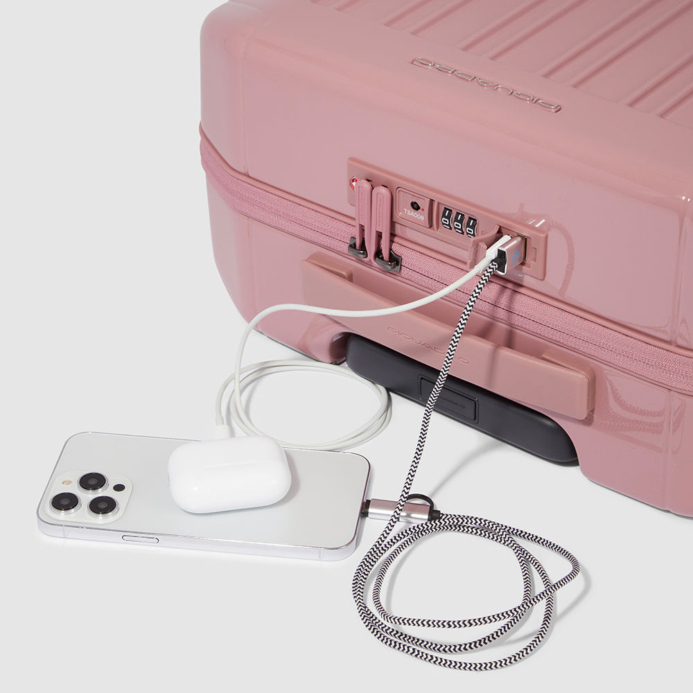 Trolley da cabina rigido a 4 ruote