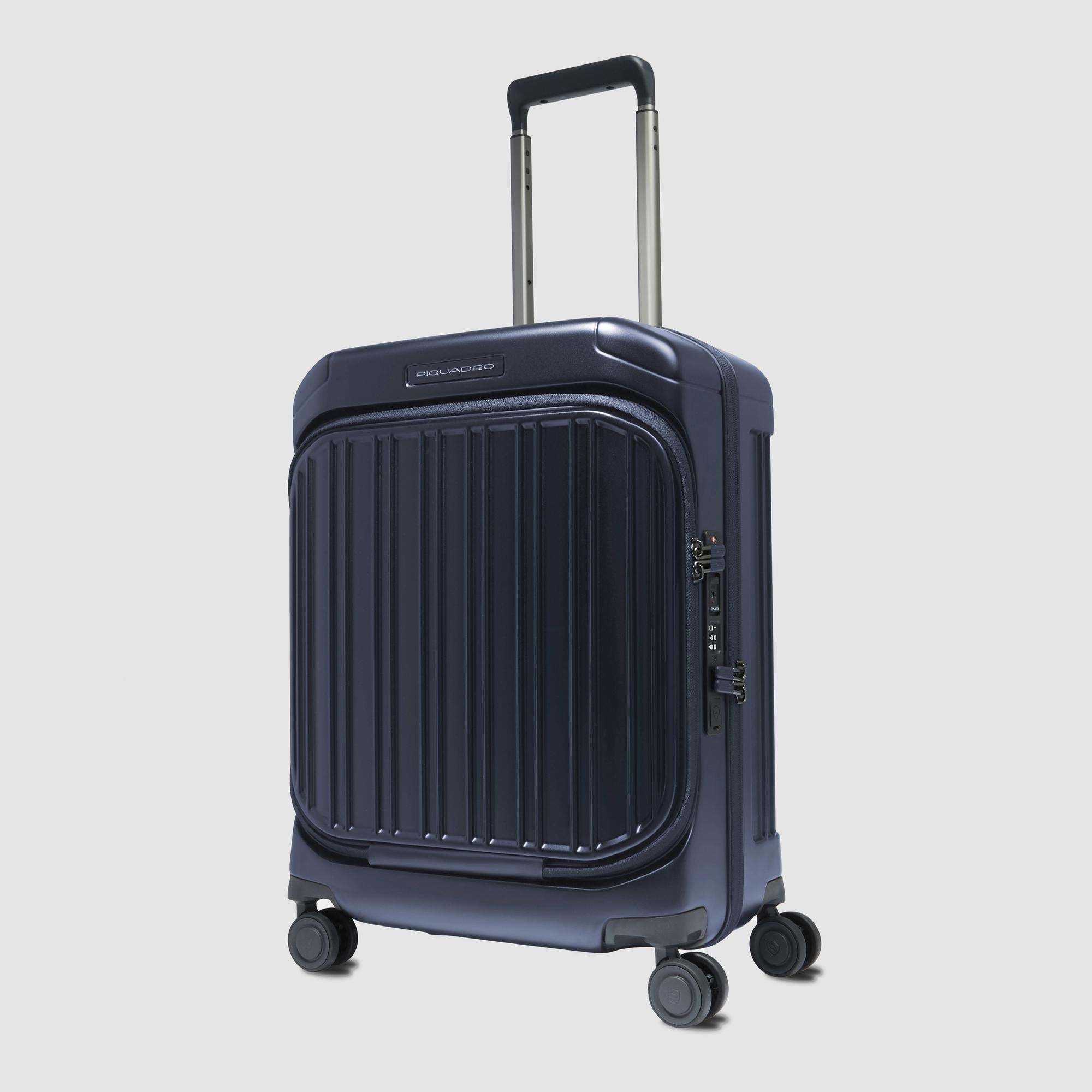 Cabin size, hardside computer spinner 15,6"