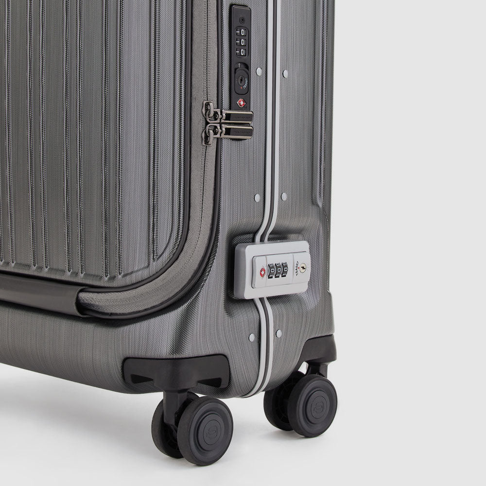 4 wheel cabin suitcase for laptop 17,3" - 6