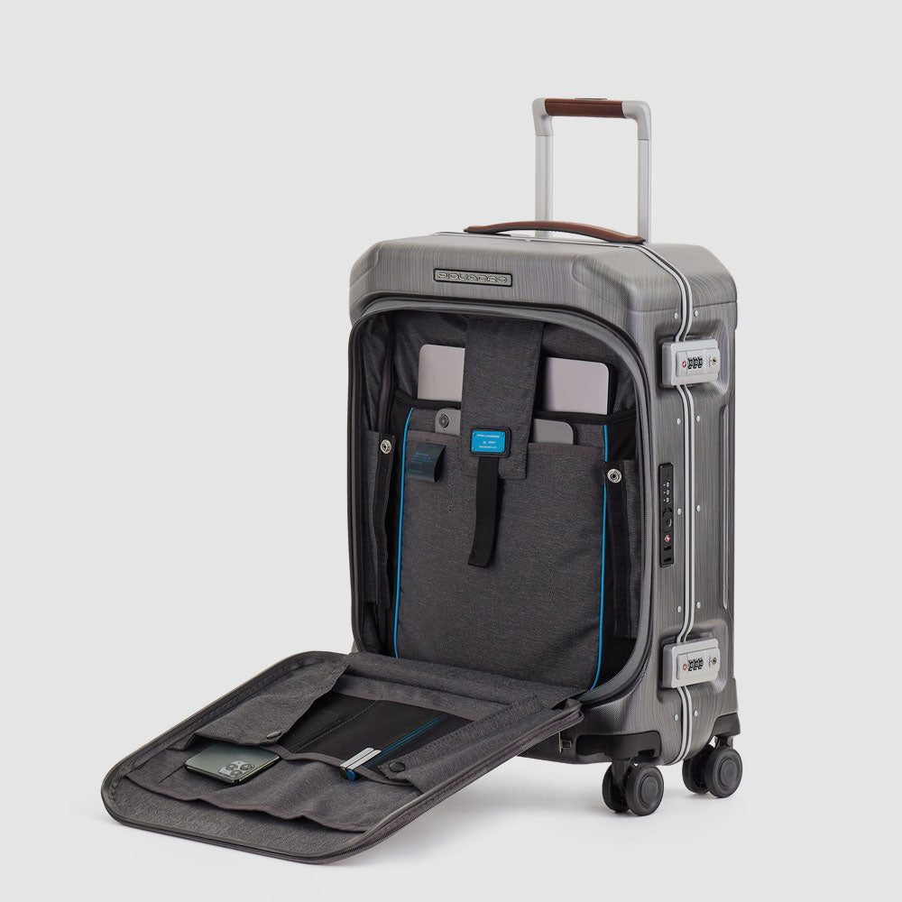 4 wheel cabin suitcase for laptop 17,3"