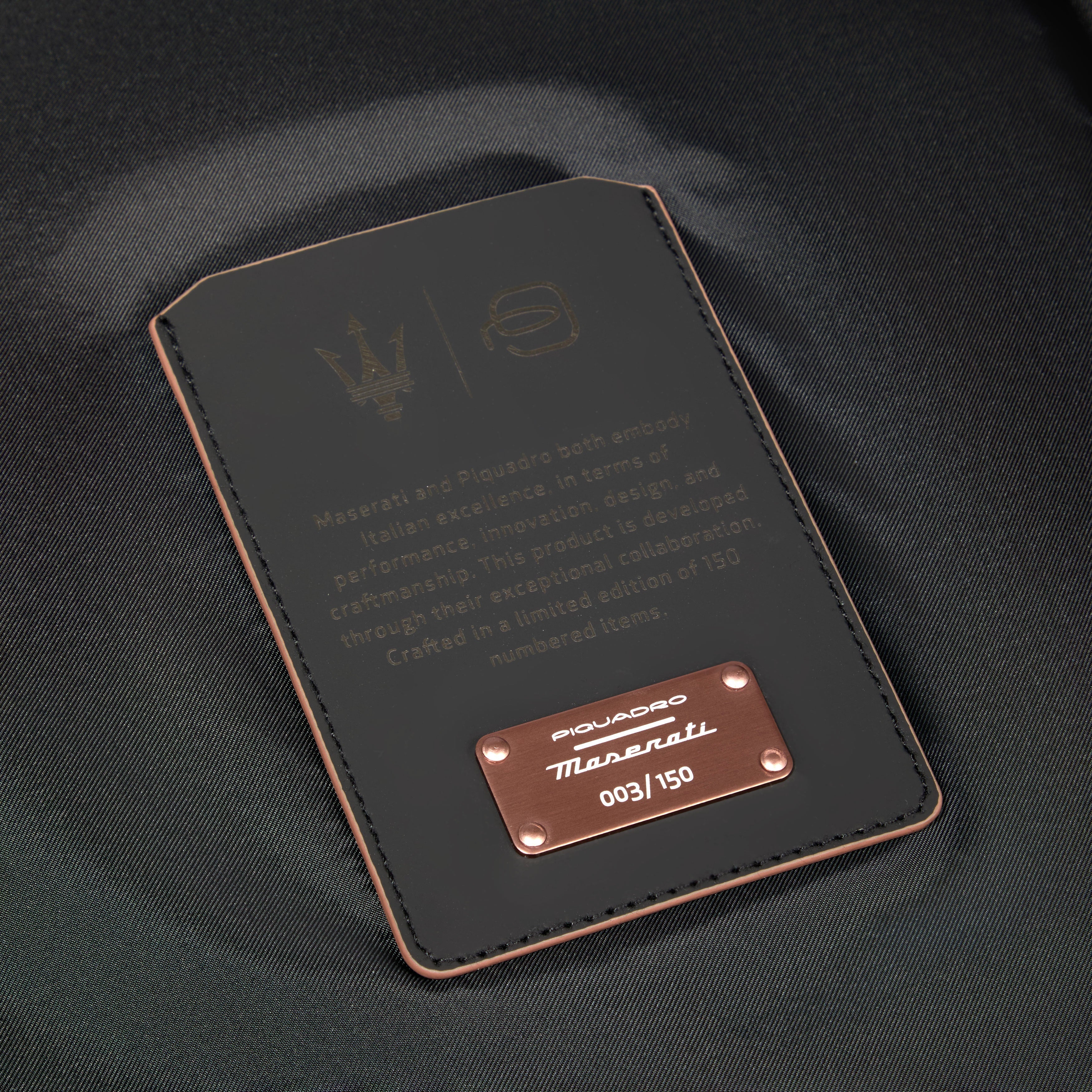 Valise trolley format moyen "Piquadro x Maserati"  - 7