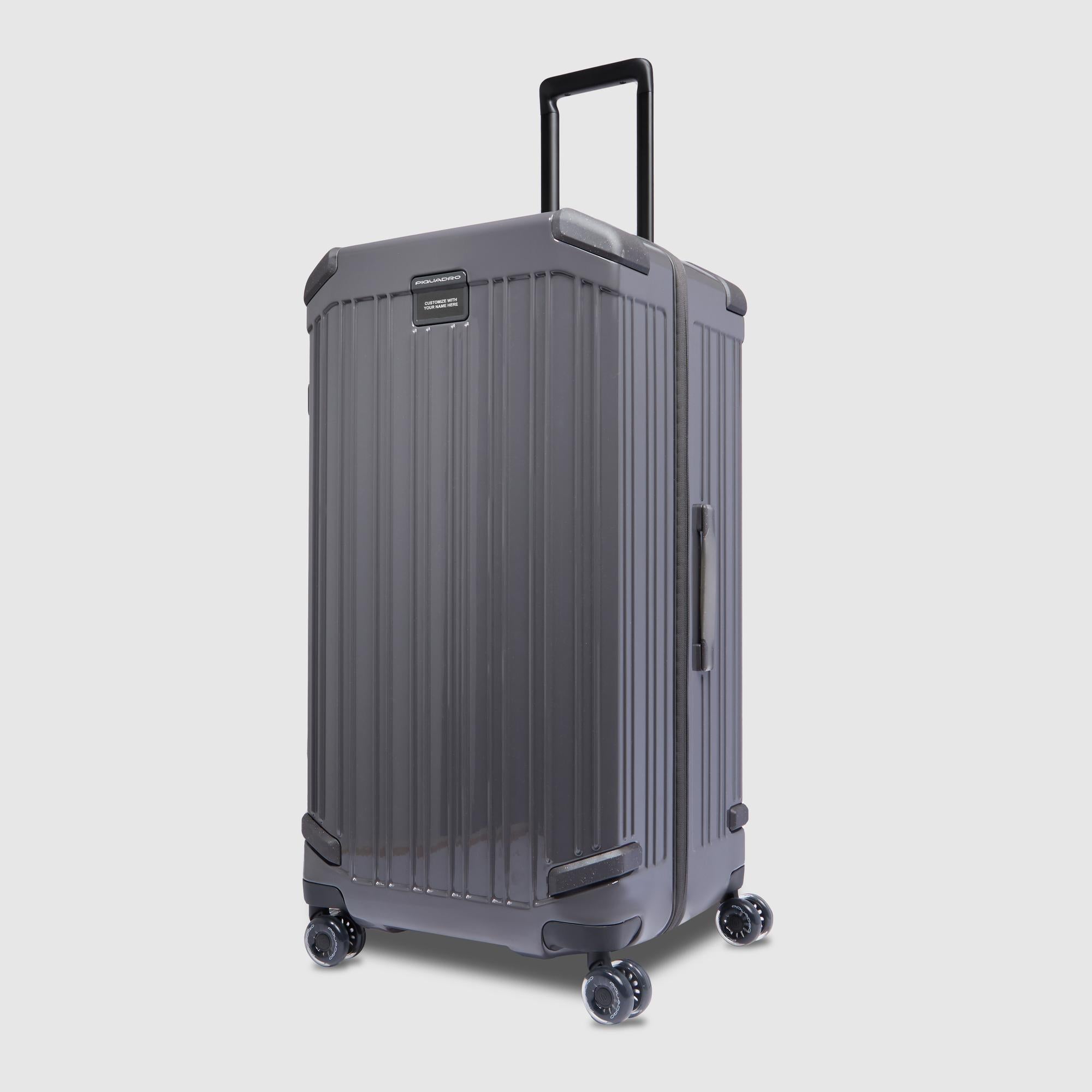 Hardside 4 wheel suitcase in trunk shape - 18