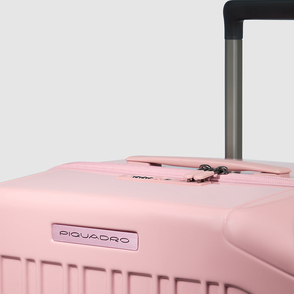 Hardside 4 wheel suitcase in trunk shape - 6