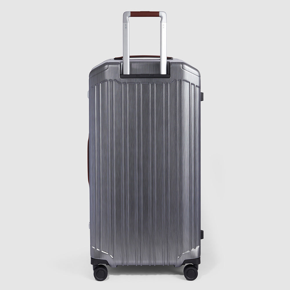 Hardside 4 wheel suitcase in trunk shape - 3