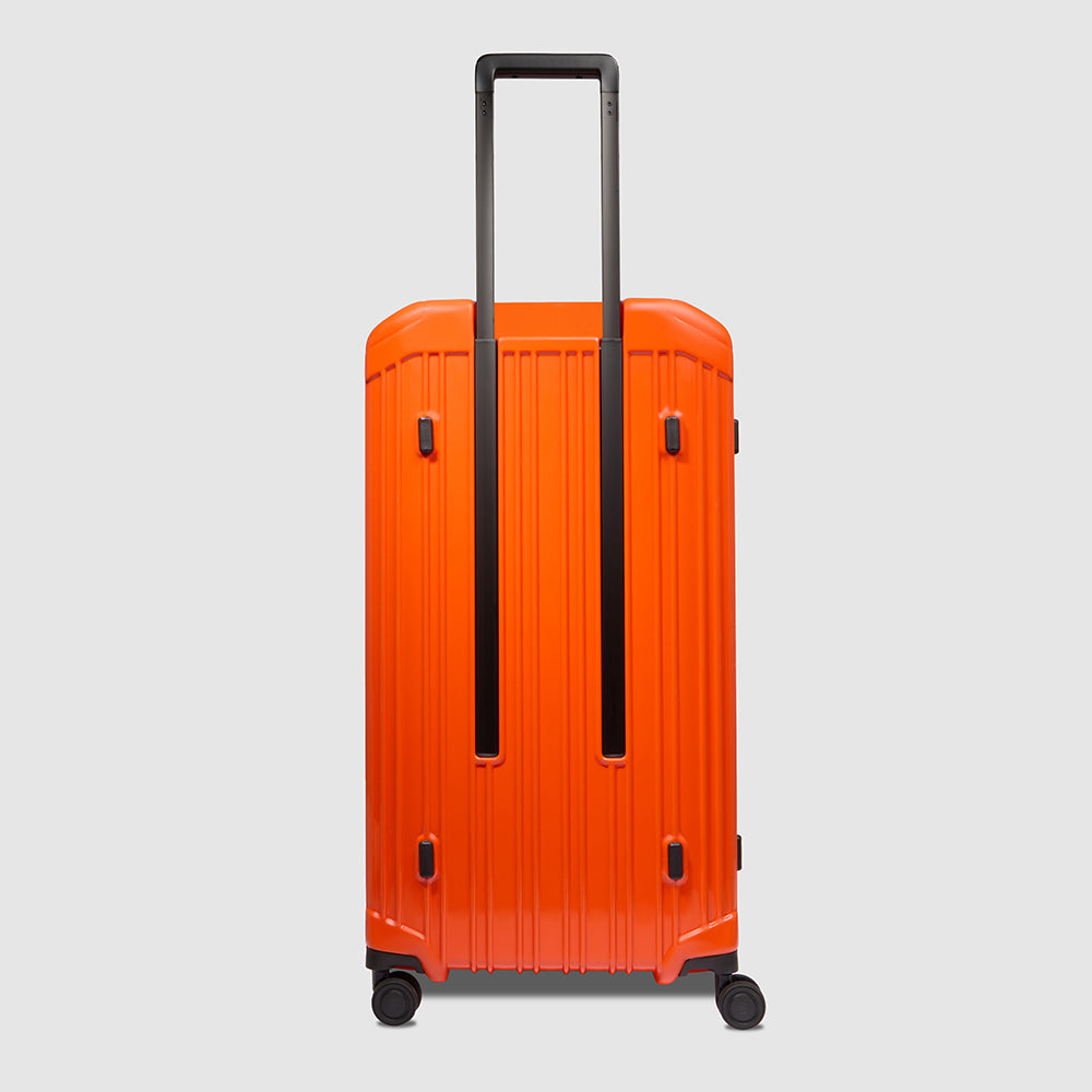 Hardside 4 wheel suitcase in trunk shape - 3