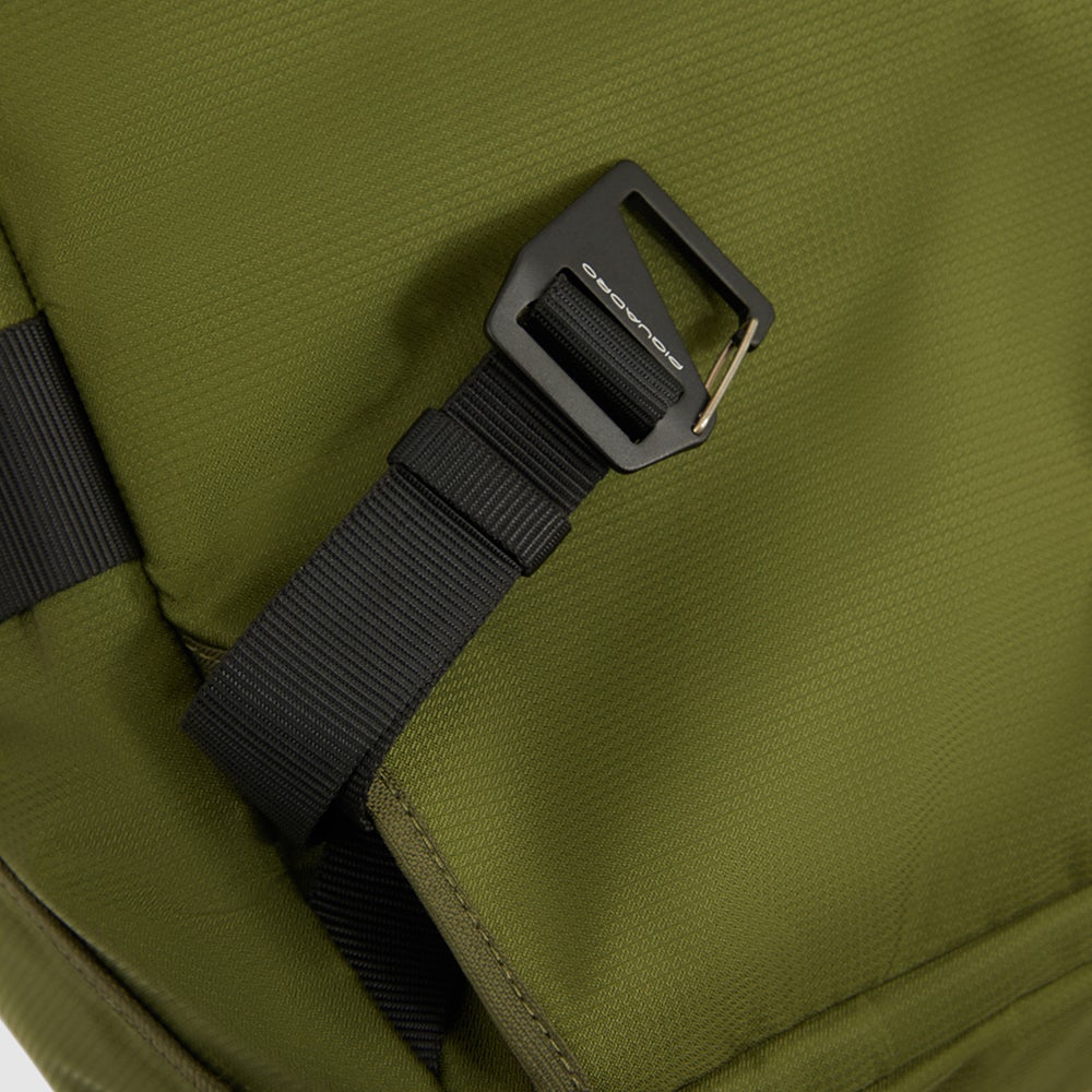 Convertible backpack duffel bag in recycled fabric - 9