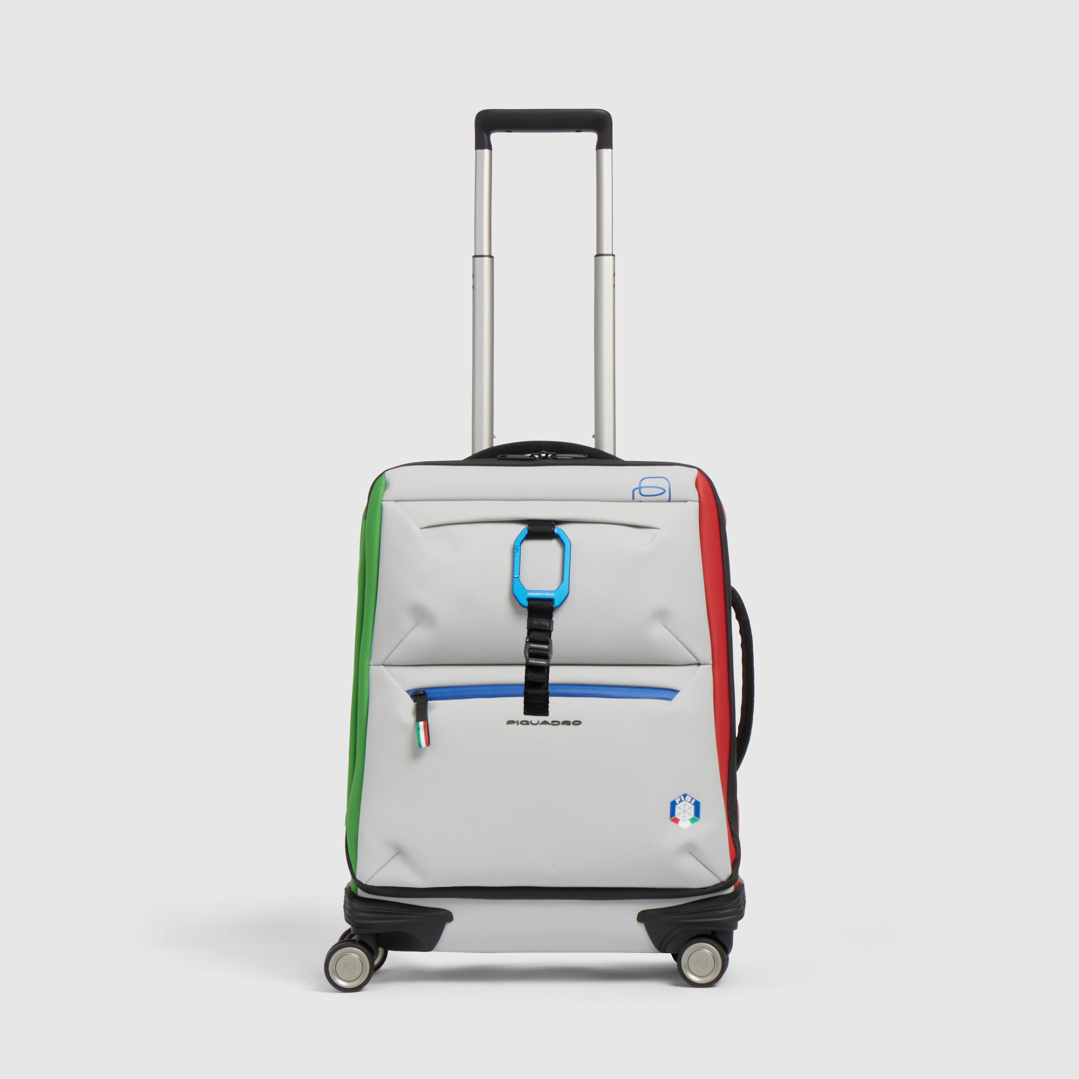 Slim 4 wheel cabin suitcase "Piquadro x FISI" - 1