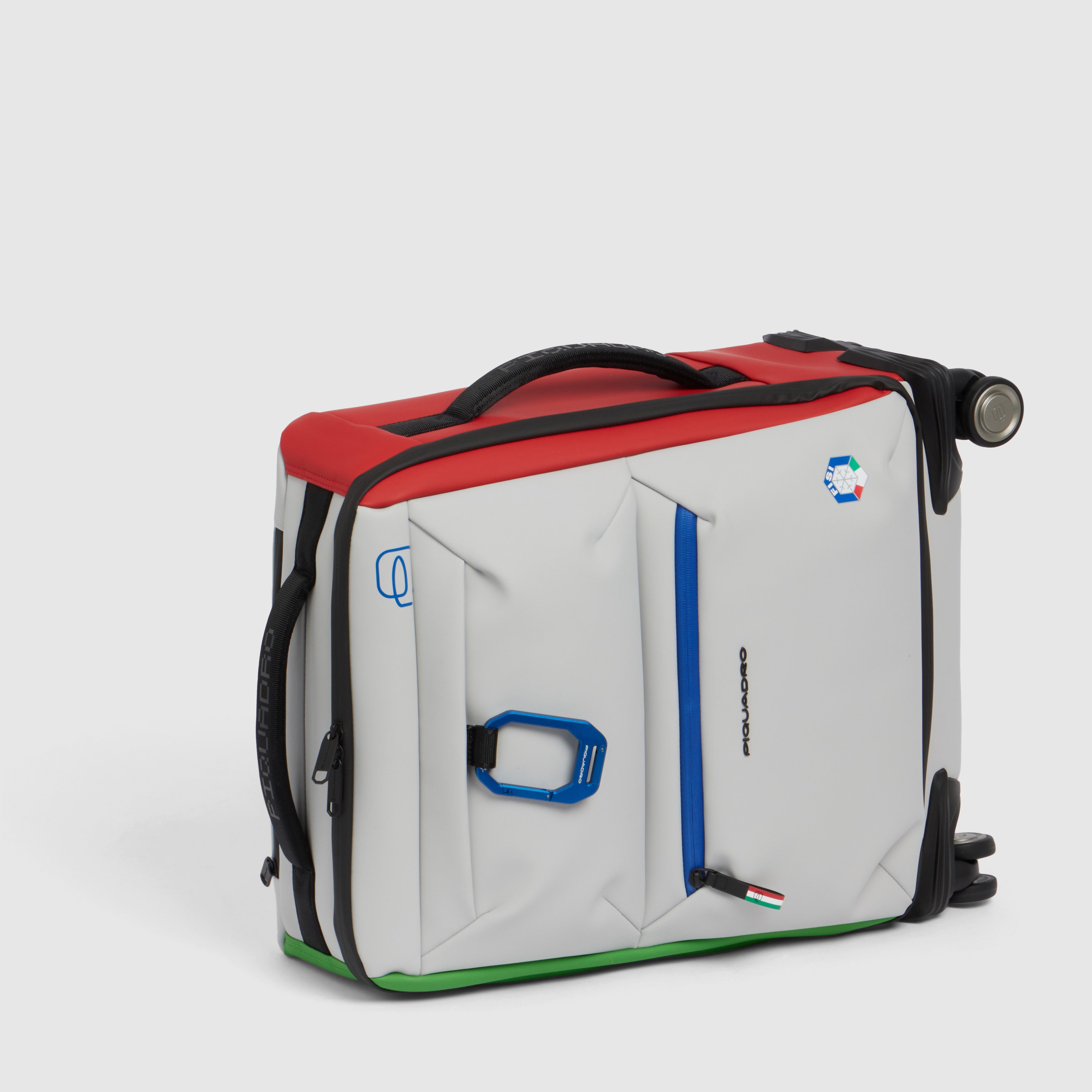 Slim 4 wheel cabin suitcase "Piquadro x FISI"
