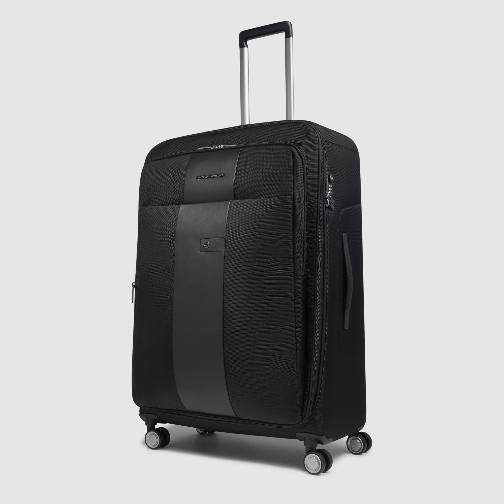 Expandable, large 4 wheel suitcase