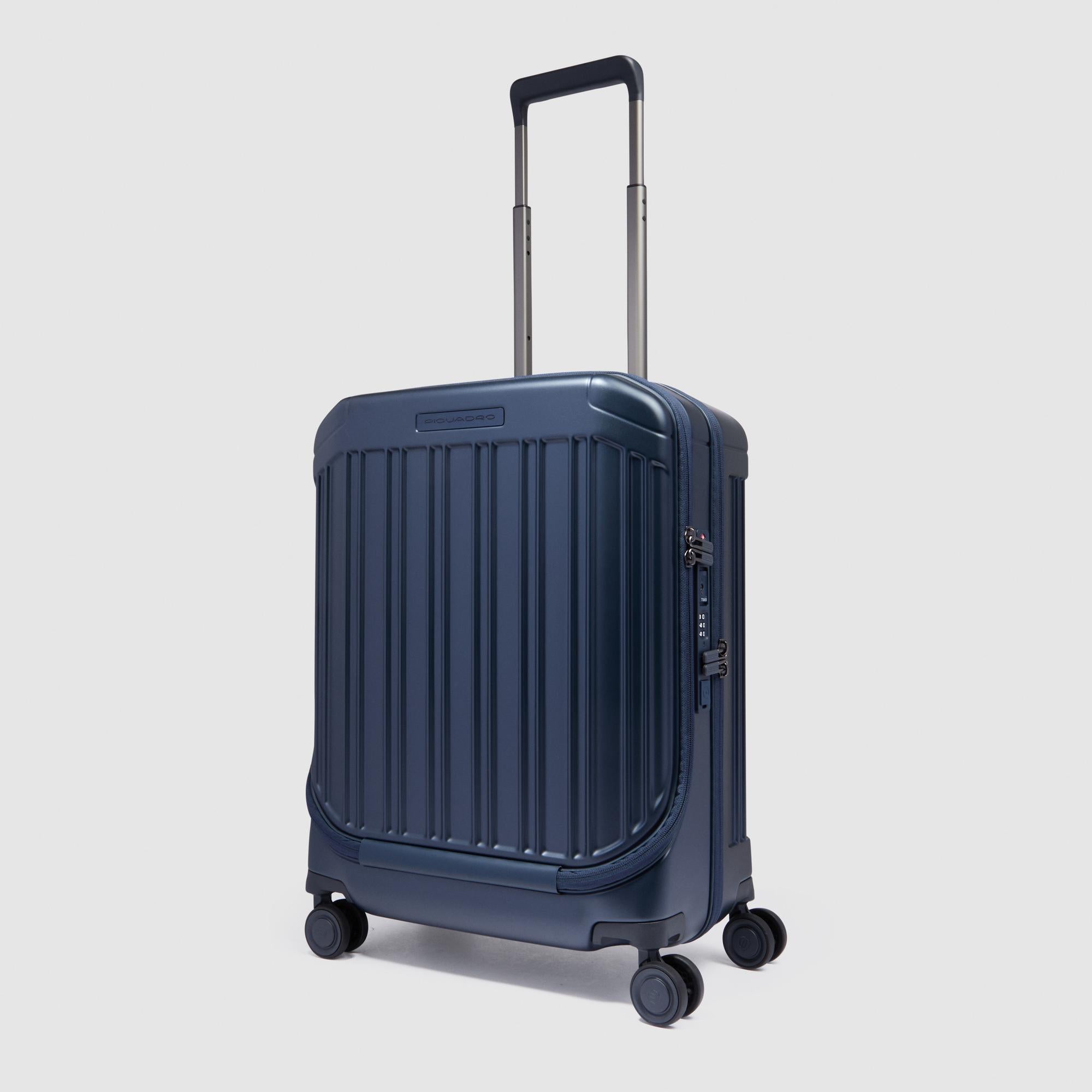 4 wheel cabin suitcase for laptop 17,3" - 2