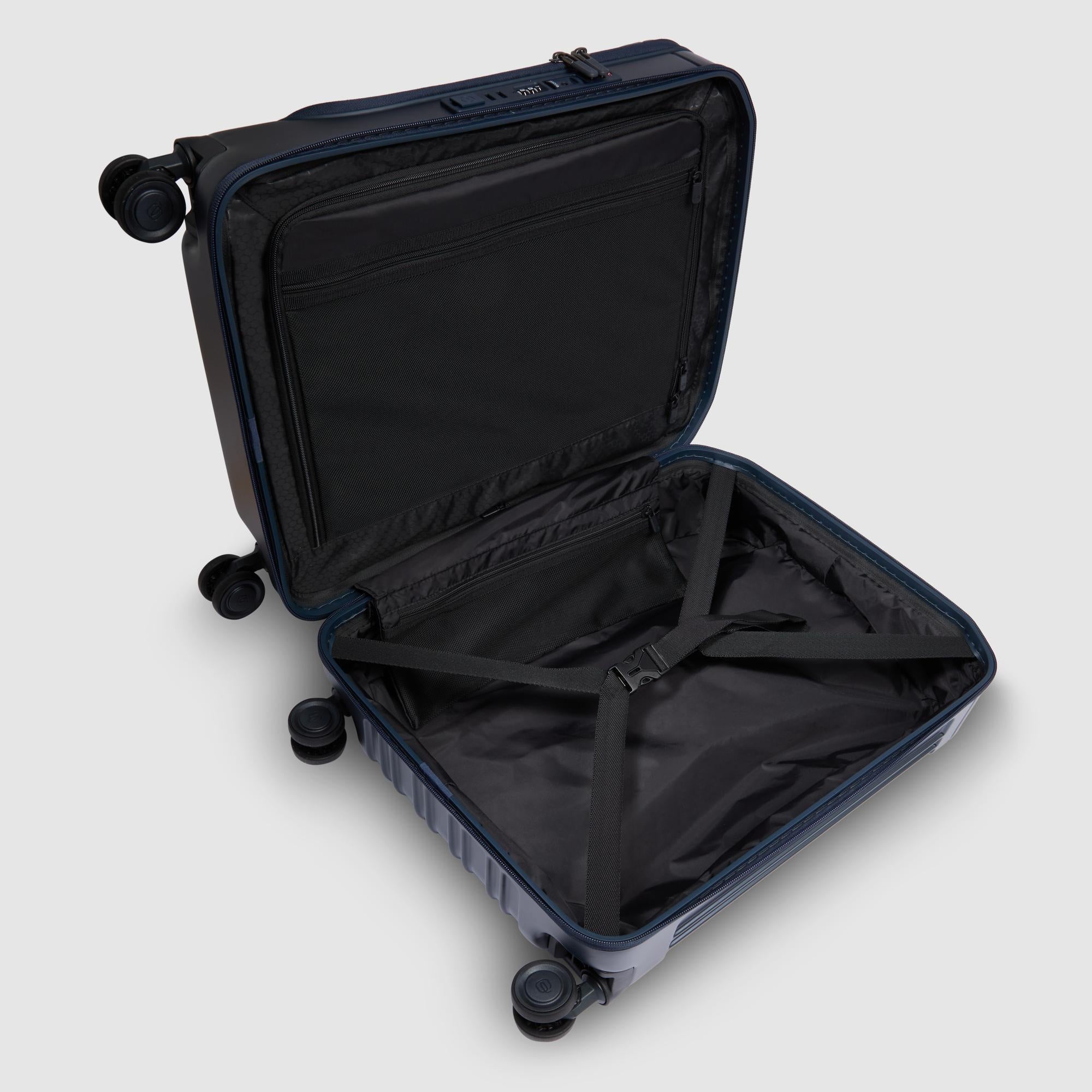 4 wheel cabin suitcase for laptop 17,3" - 7