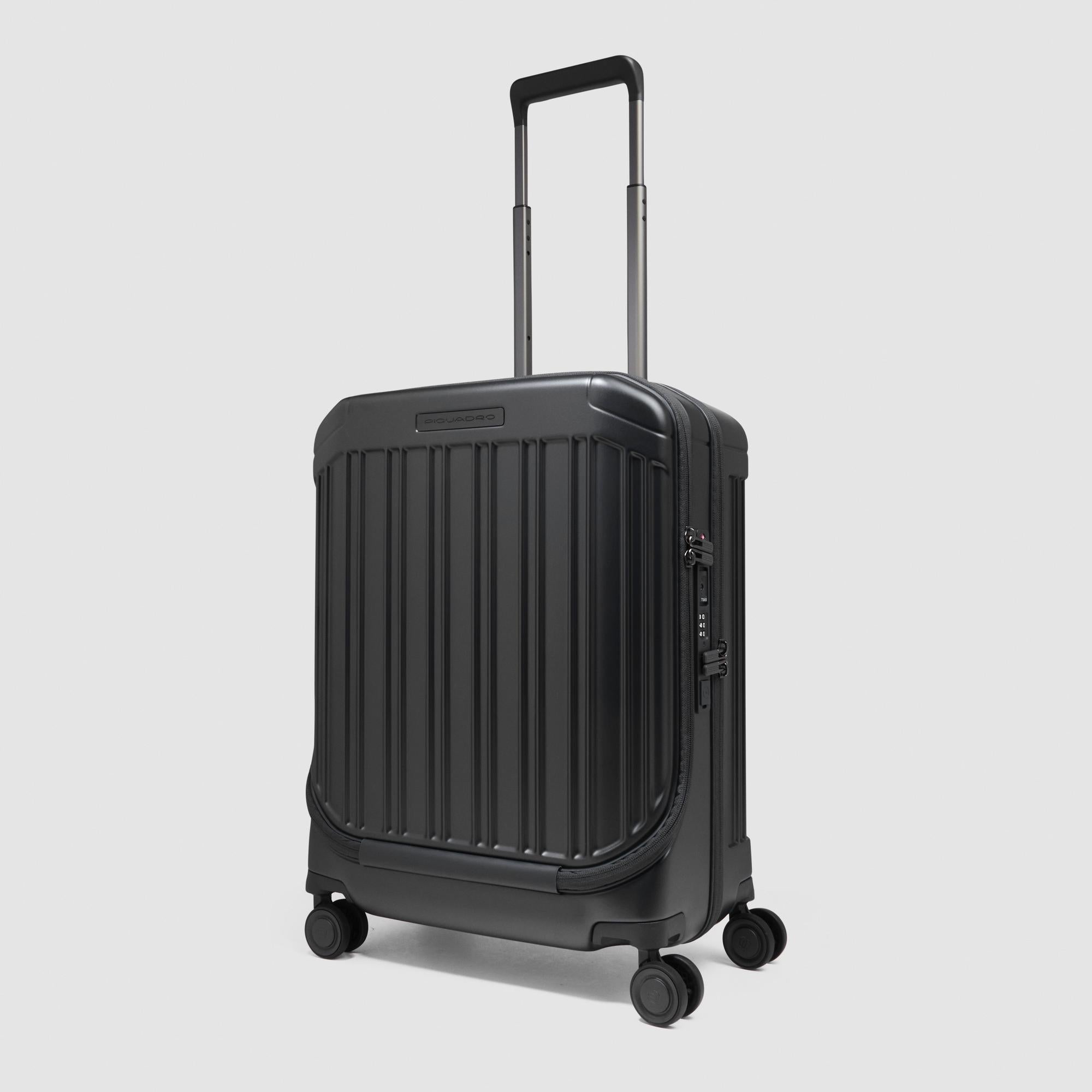 4 wheel cabin suitcase for laptop 17,3" - 2