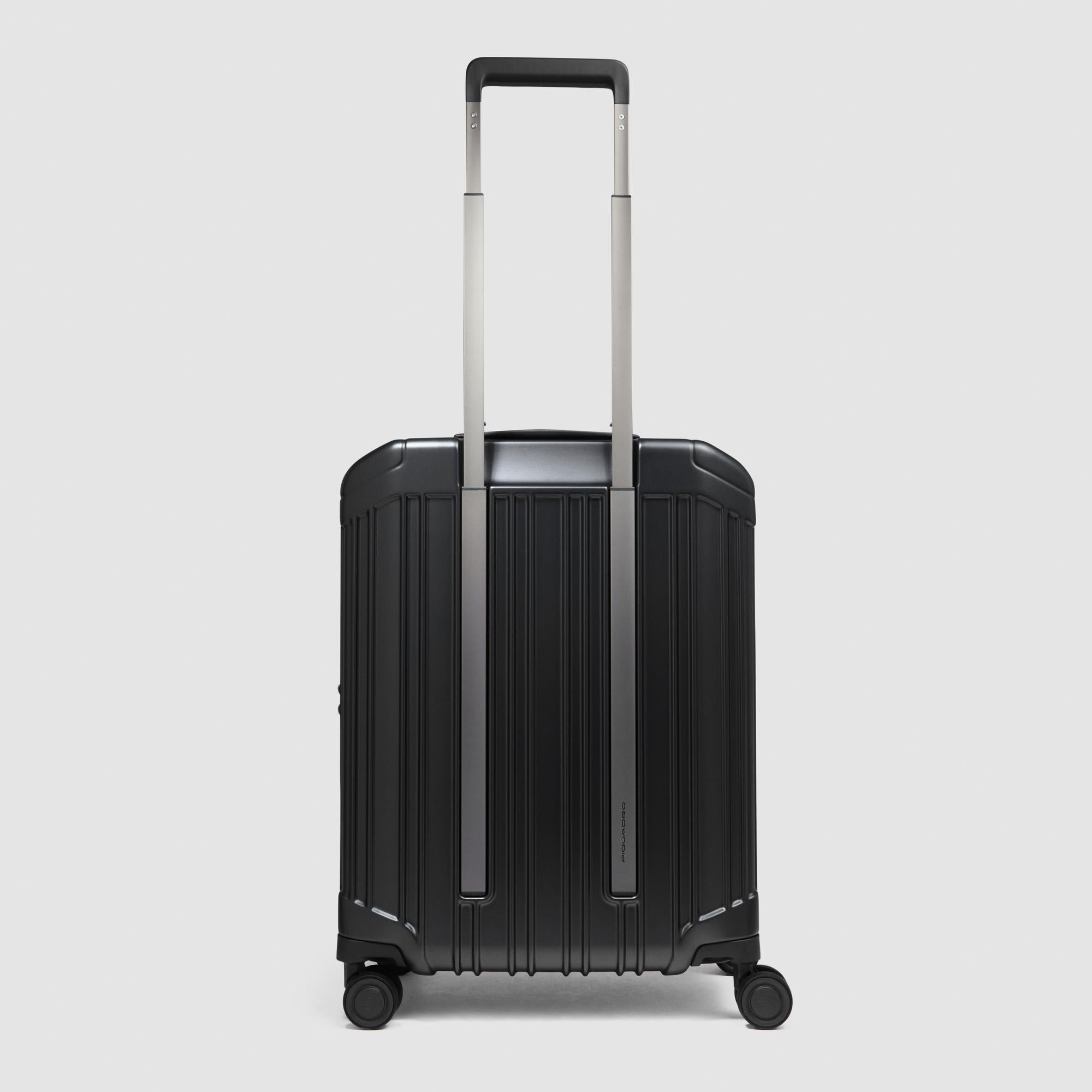 4 wheel cabin suitcase for laptop 17,3" - 3