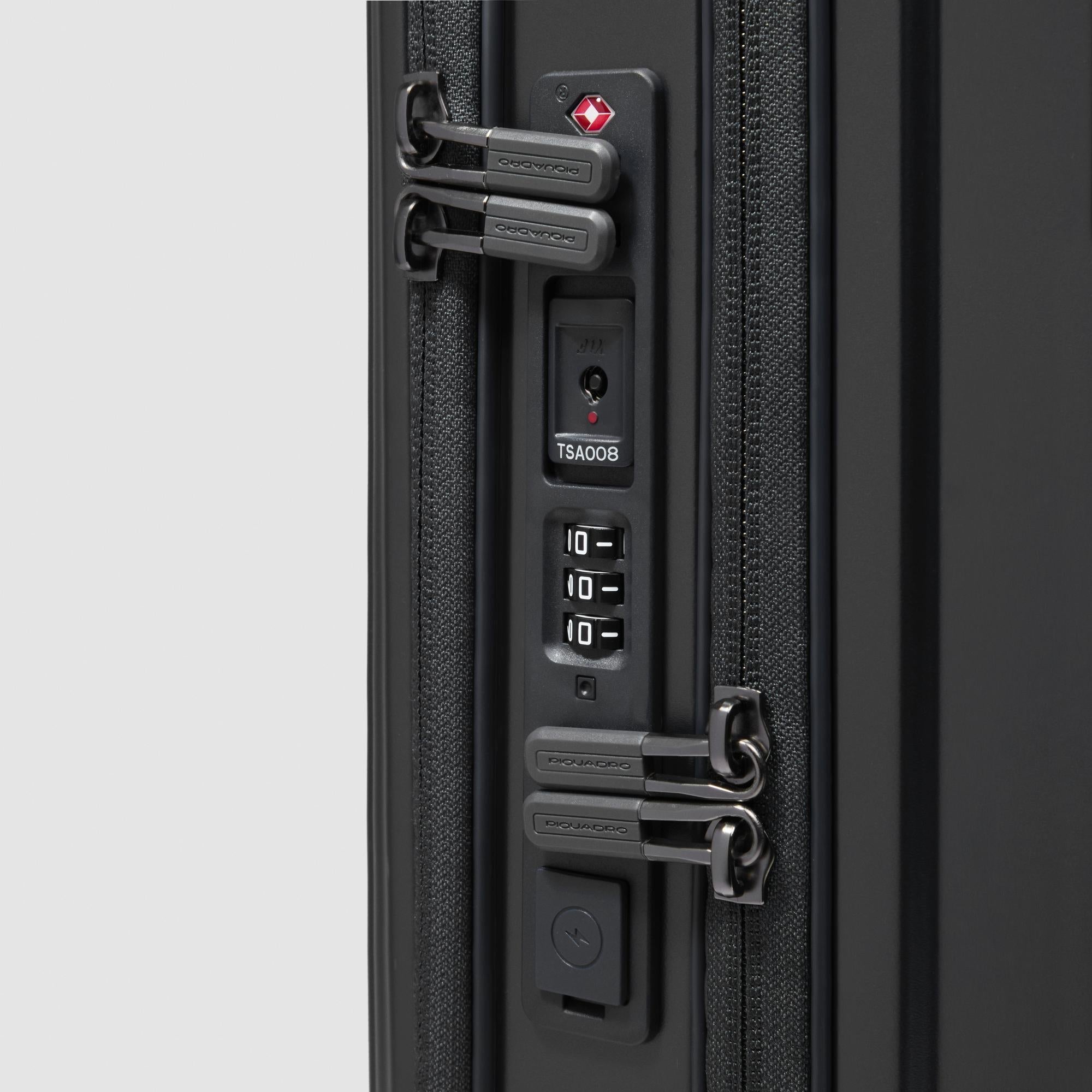 4 wheel cabin suitcase for laptop 17,3"