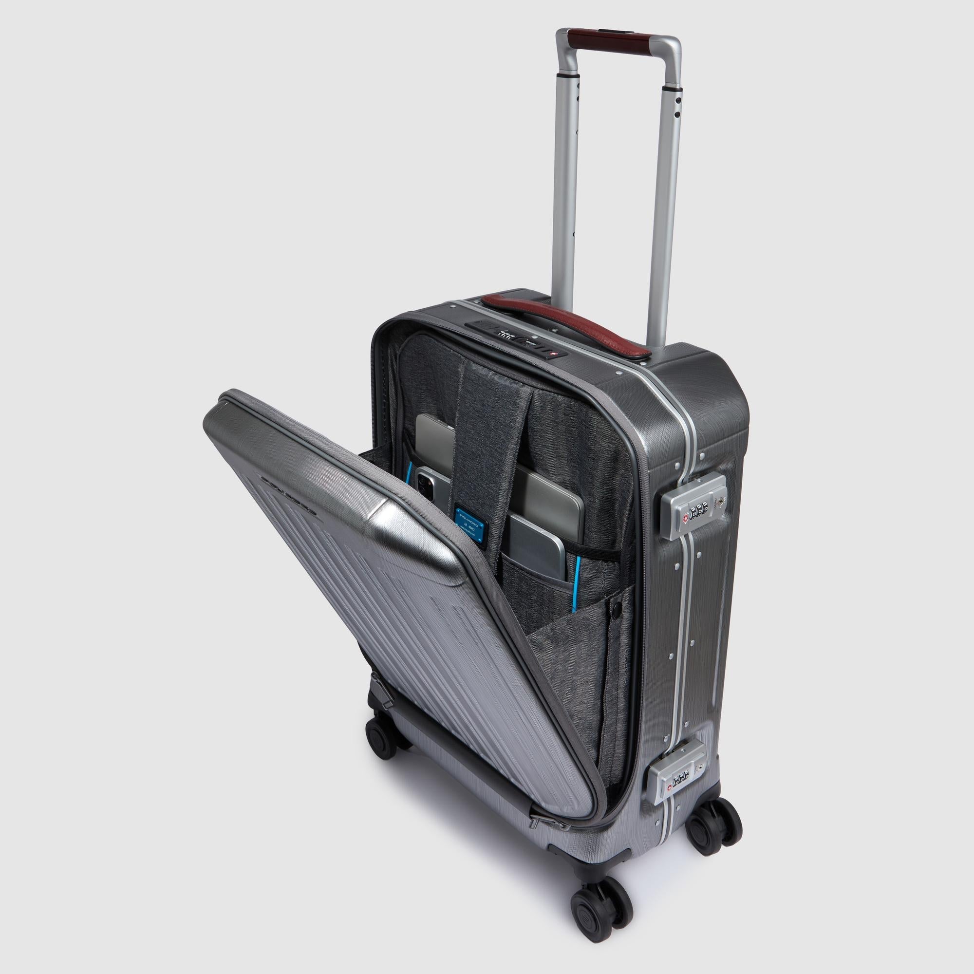 4 wheel cabin suitcase for laptop 17,3"