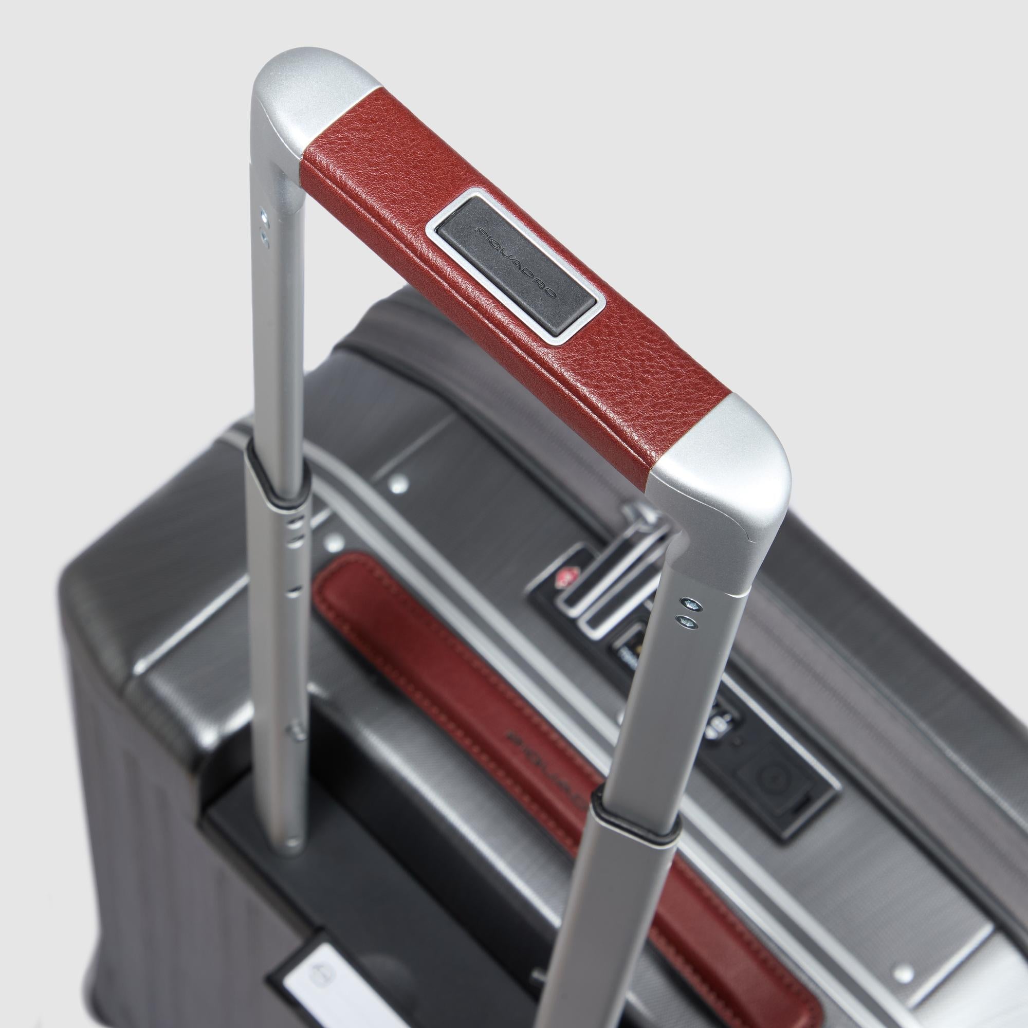 4 wheel cabin suitcase for laptop 17,3"