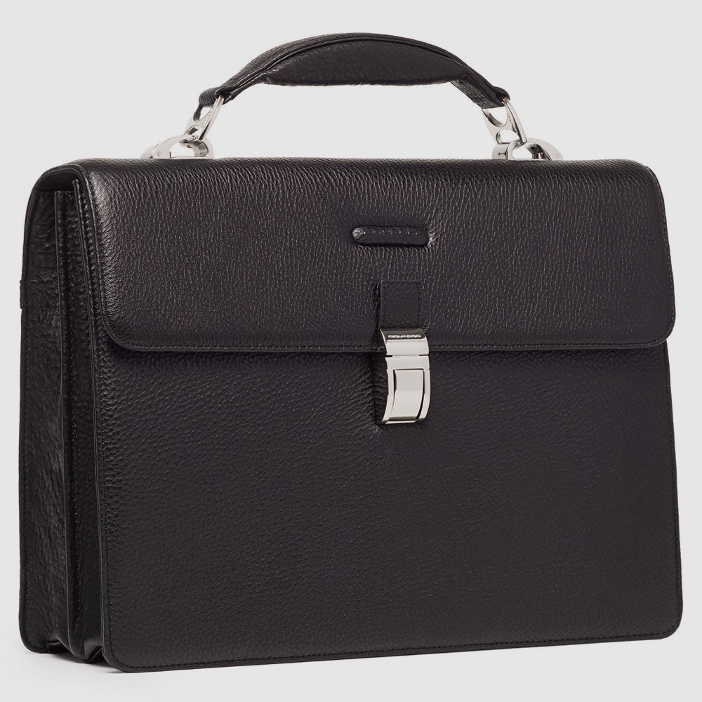 Aktentasche mit zwei Fächern und doppeltem Fach - 8