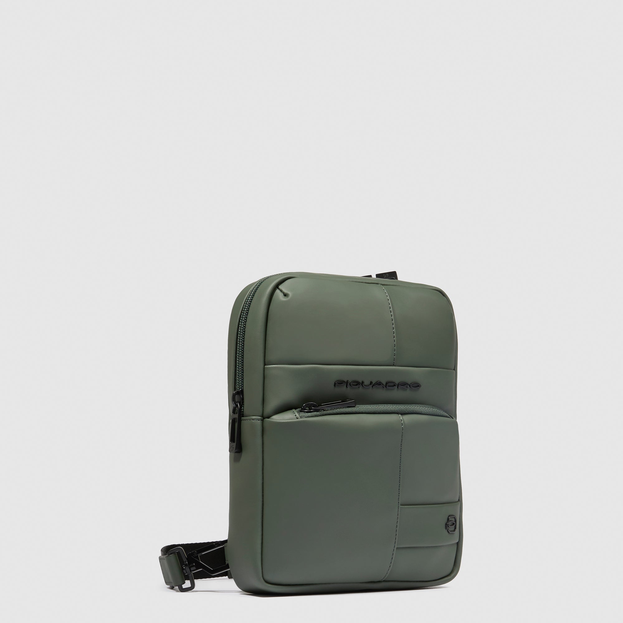 Water resistant men's crossbody bag