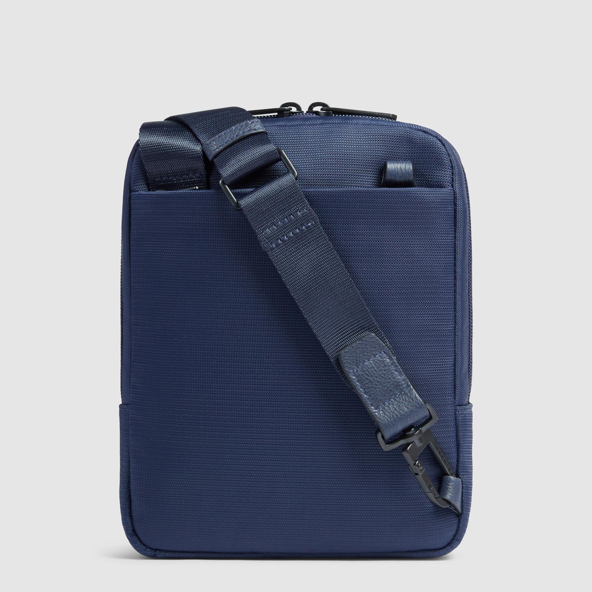 Men's crossbody bag in recycled fabric - 5