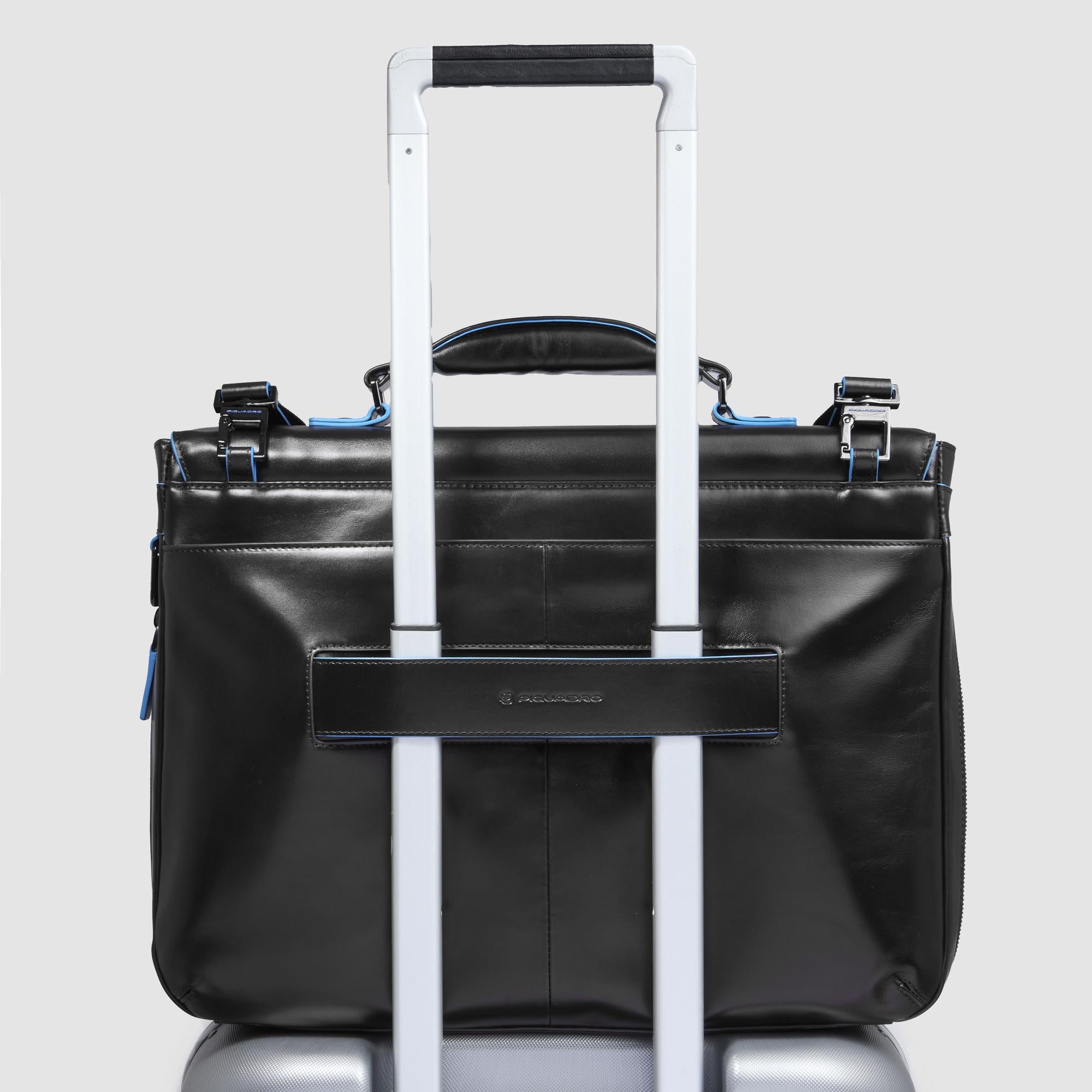 Expandable laptop briefcase 15,6"