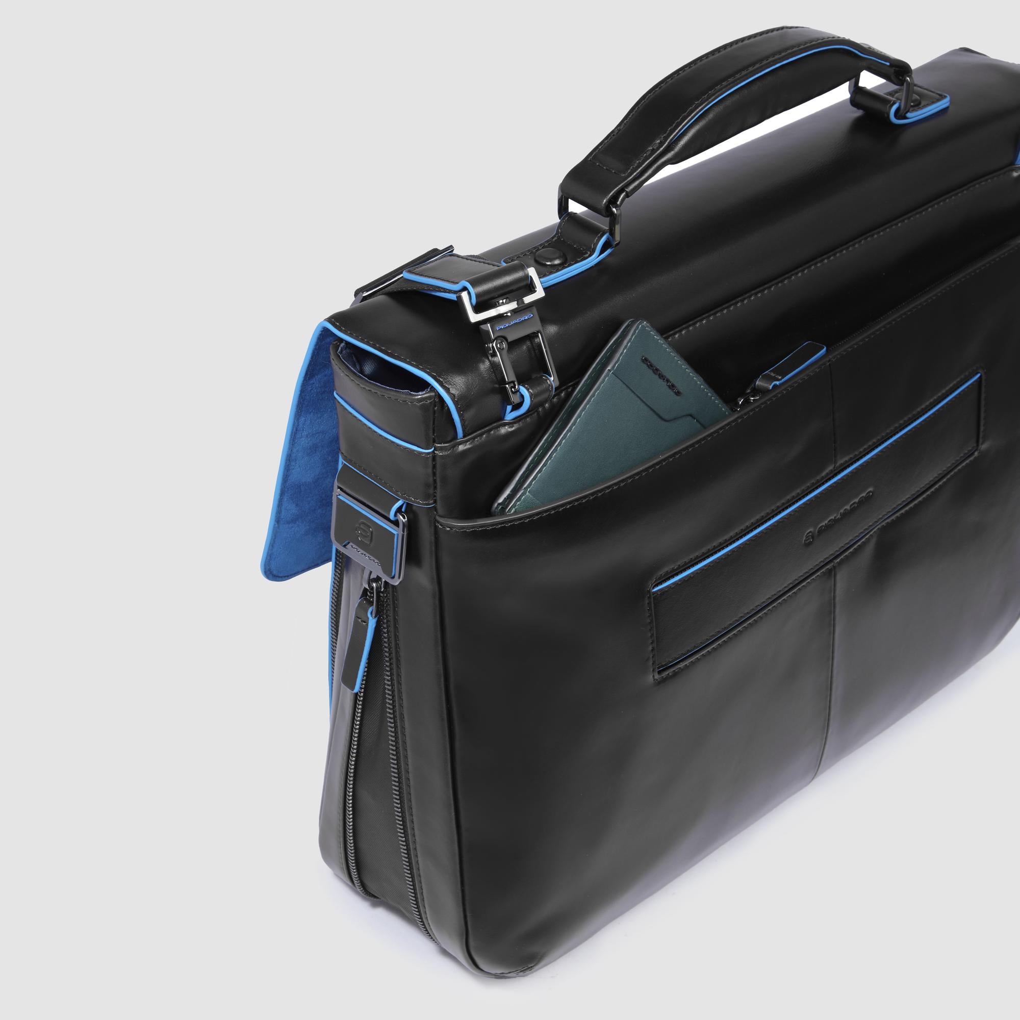 Expandable laptop briefcase 15,6"
