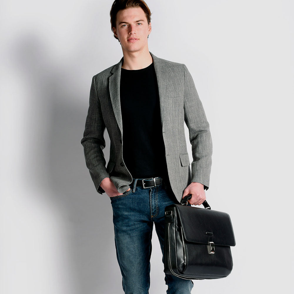 Serviette porte-ordinateur extensible à rabat - 2