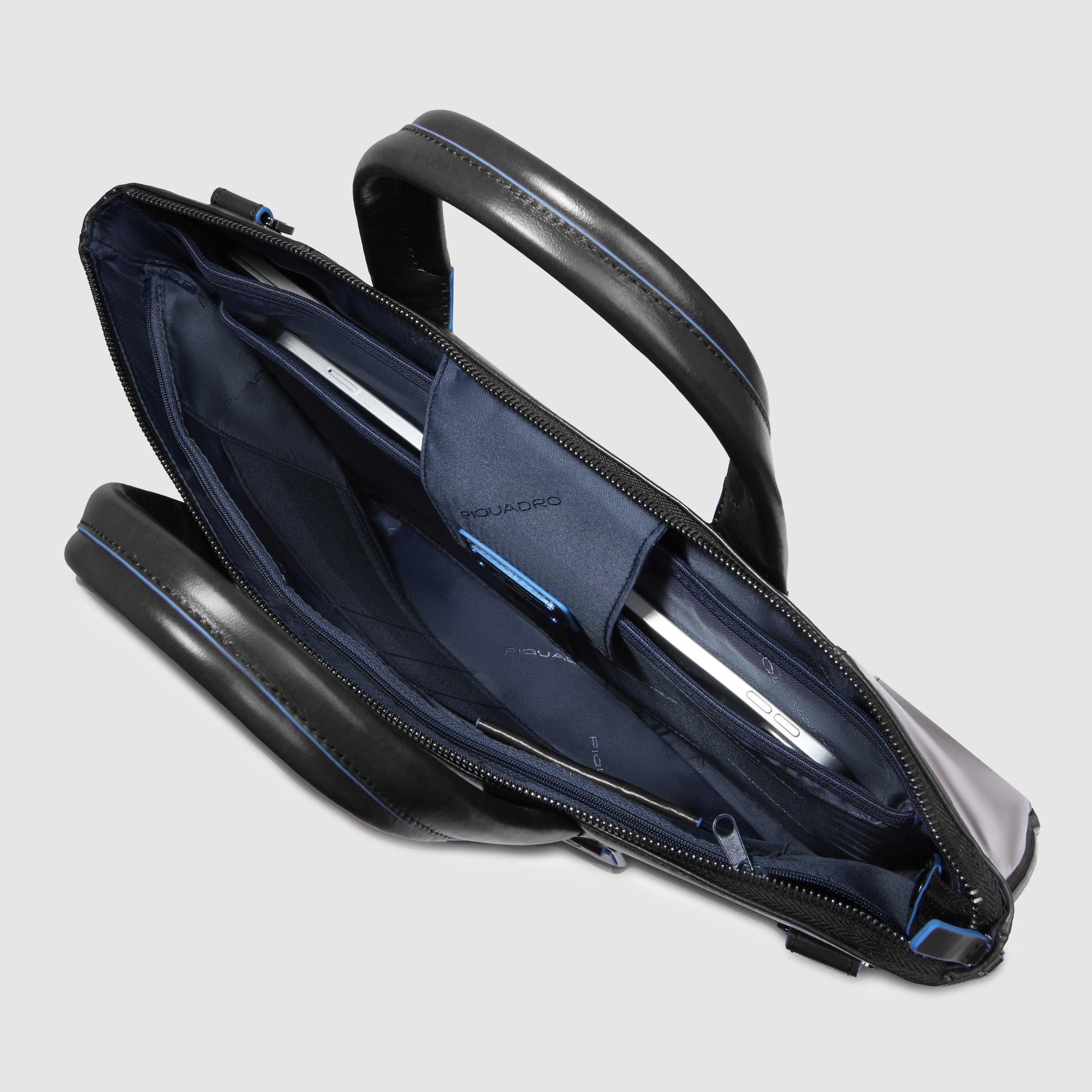 Expandable, slim laptop bag 15,6"