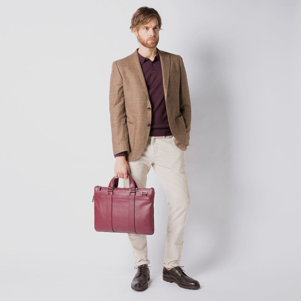 Expandable, slim laptop bag 15,6"