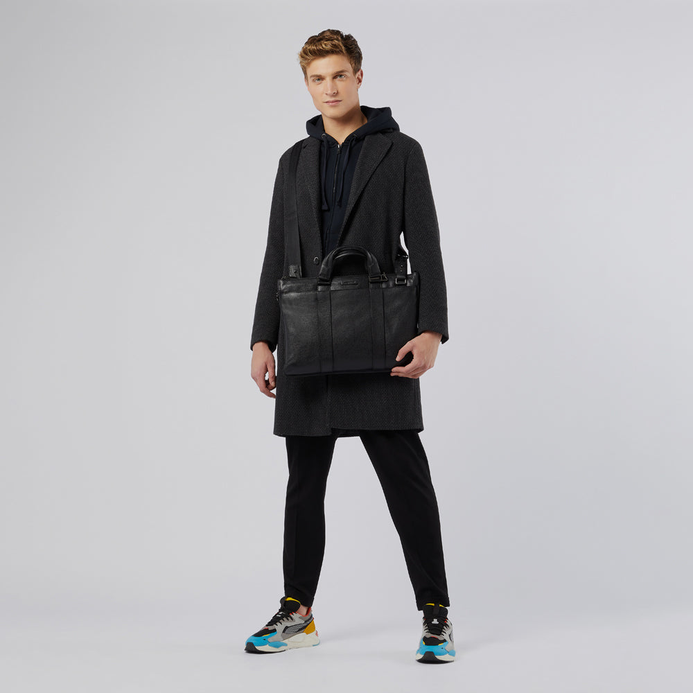 Expandable, slim laptop bag 15,6" - 3