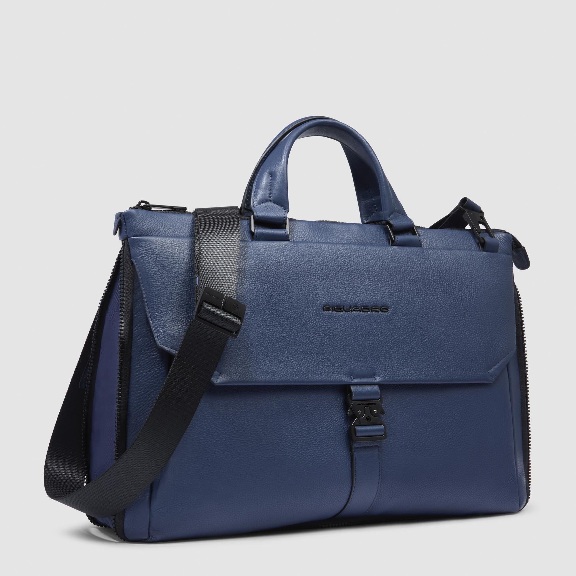 Expandable, slim computer bag 15,6"