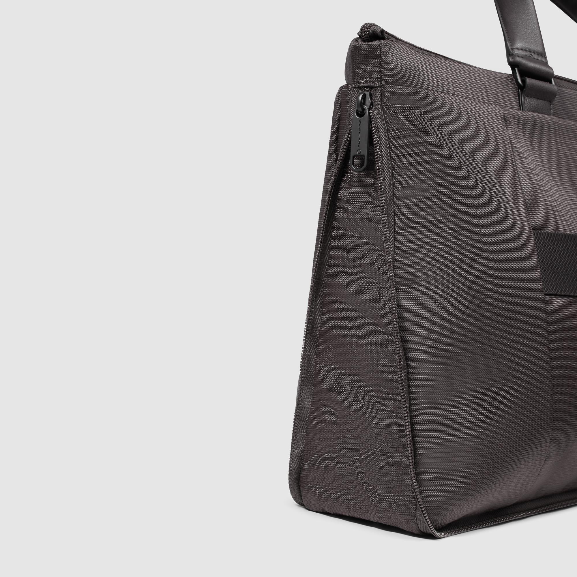 Slim laptop bag 15,6" in recycled fabric - 6