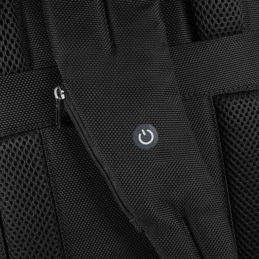 Laptop backpack 15,6"  with LED light - 12