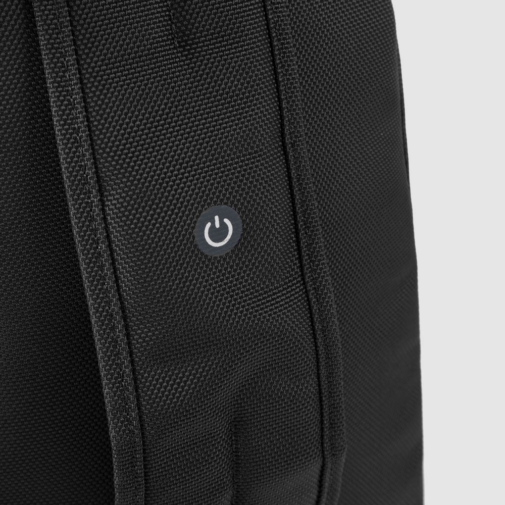 Sling bag in recycled textile with LED light - 6