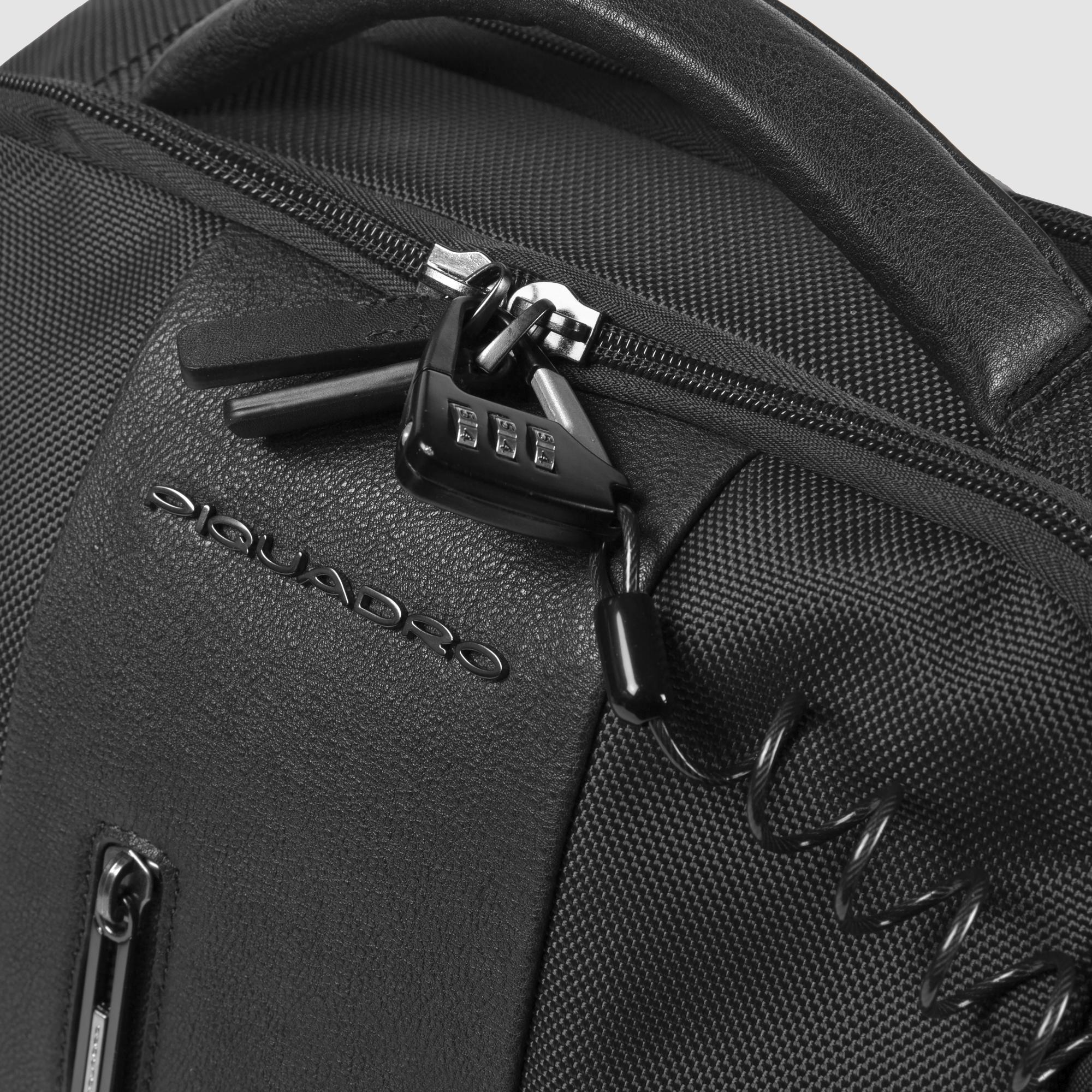 Computer backpack 15,6" in recycled textile - 7