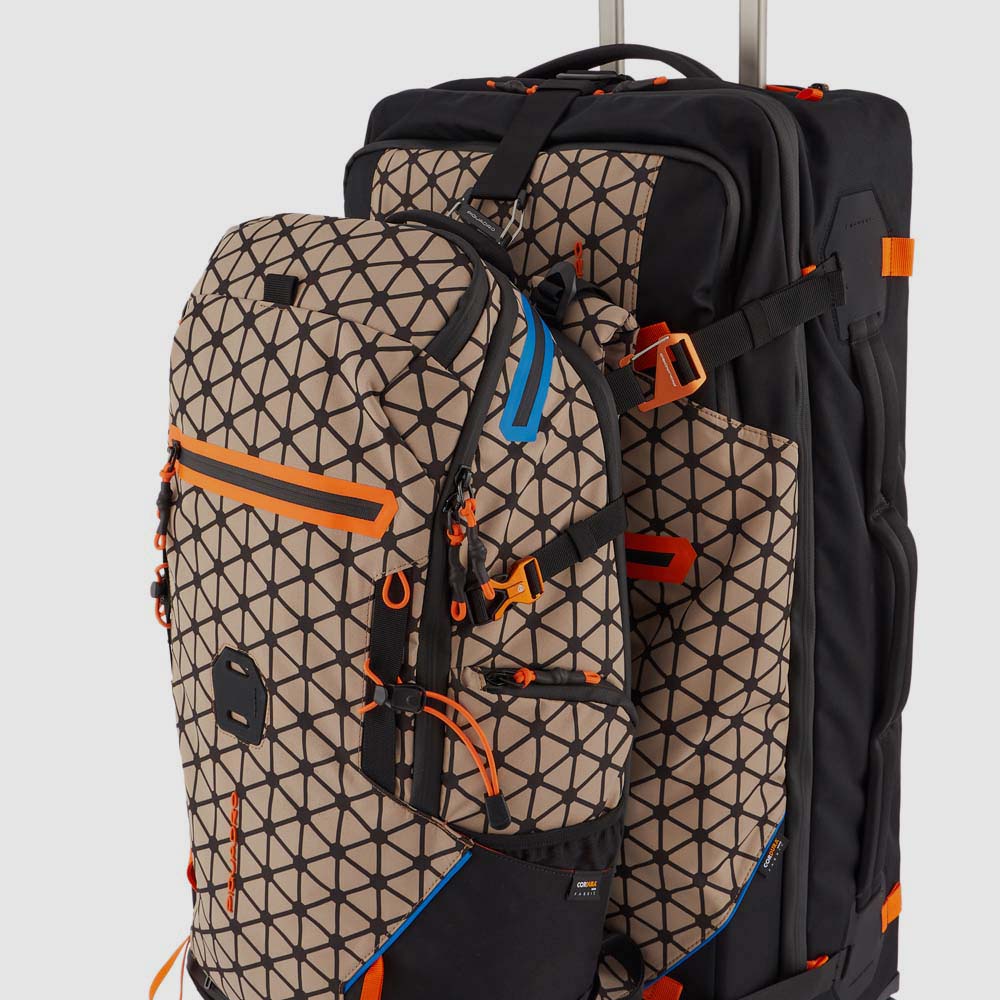 Ski mountaineering and trekking backpack