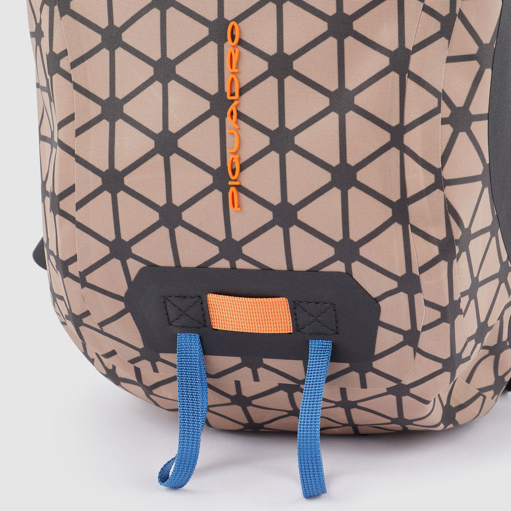 Watertight backpack with roll top fastening - 11