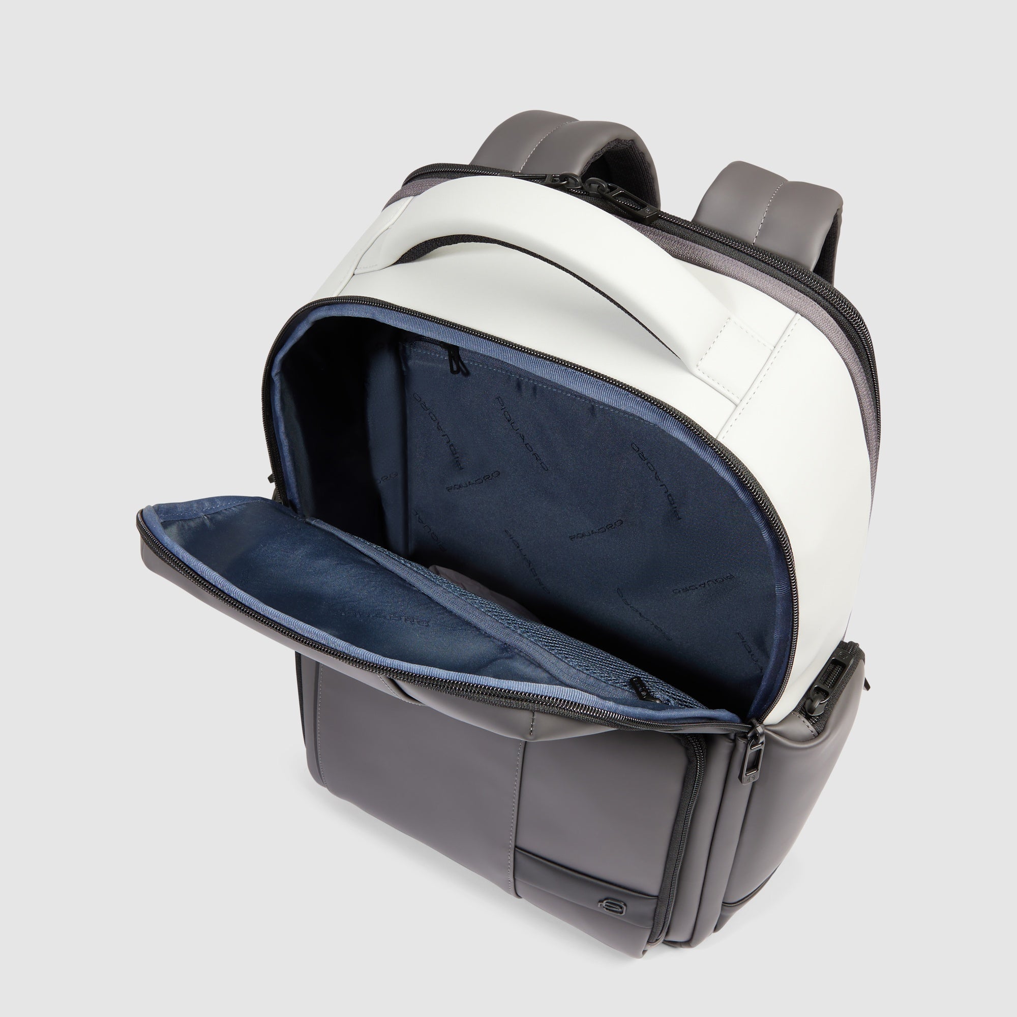 Water resistant backpack with fast-check opening - 3