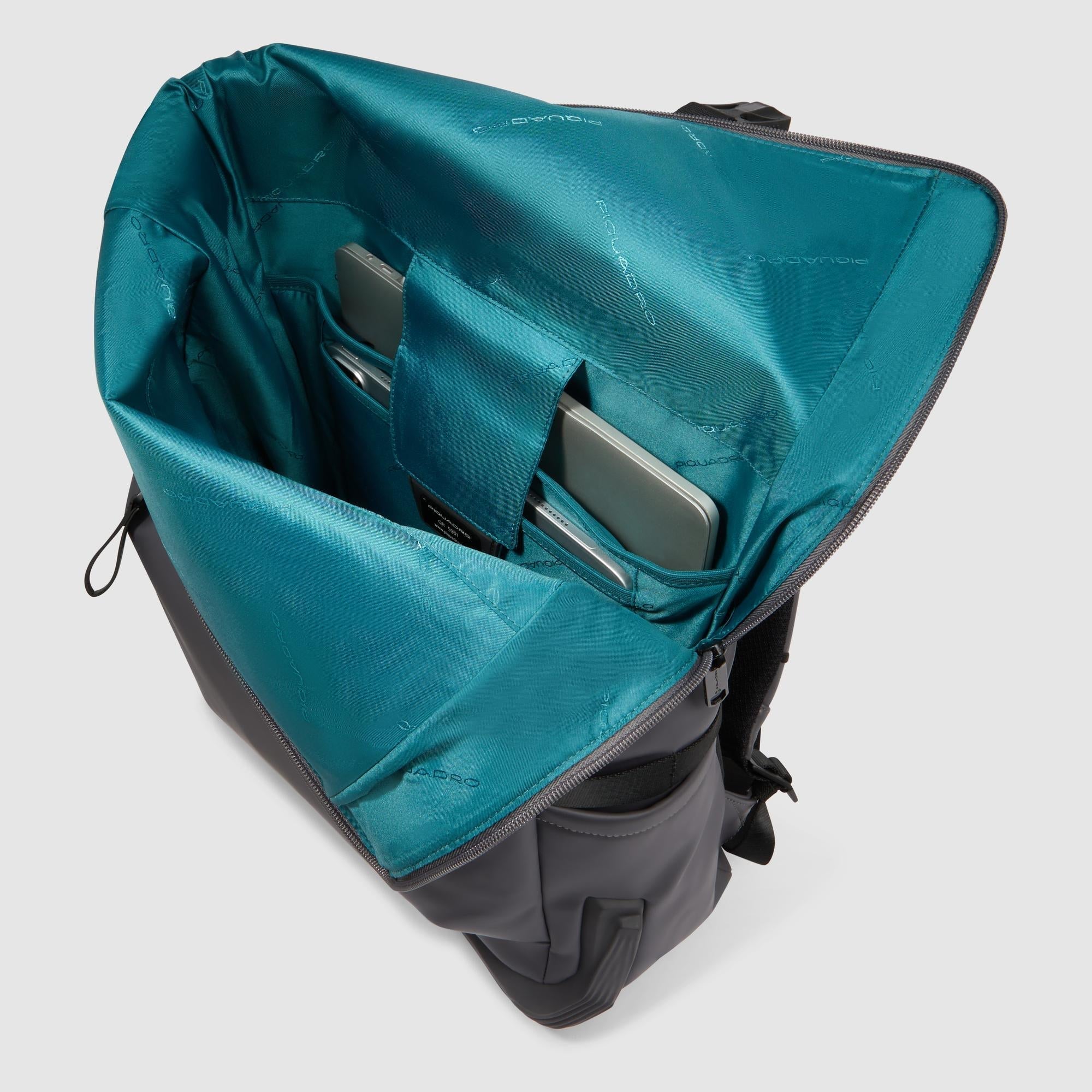 Sac à dos roll-top déperlant pour ordinateur 15,6"