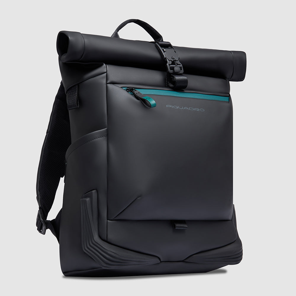 Sac à dos roll-top déperlant pour ordinateur 15,6"